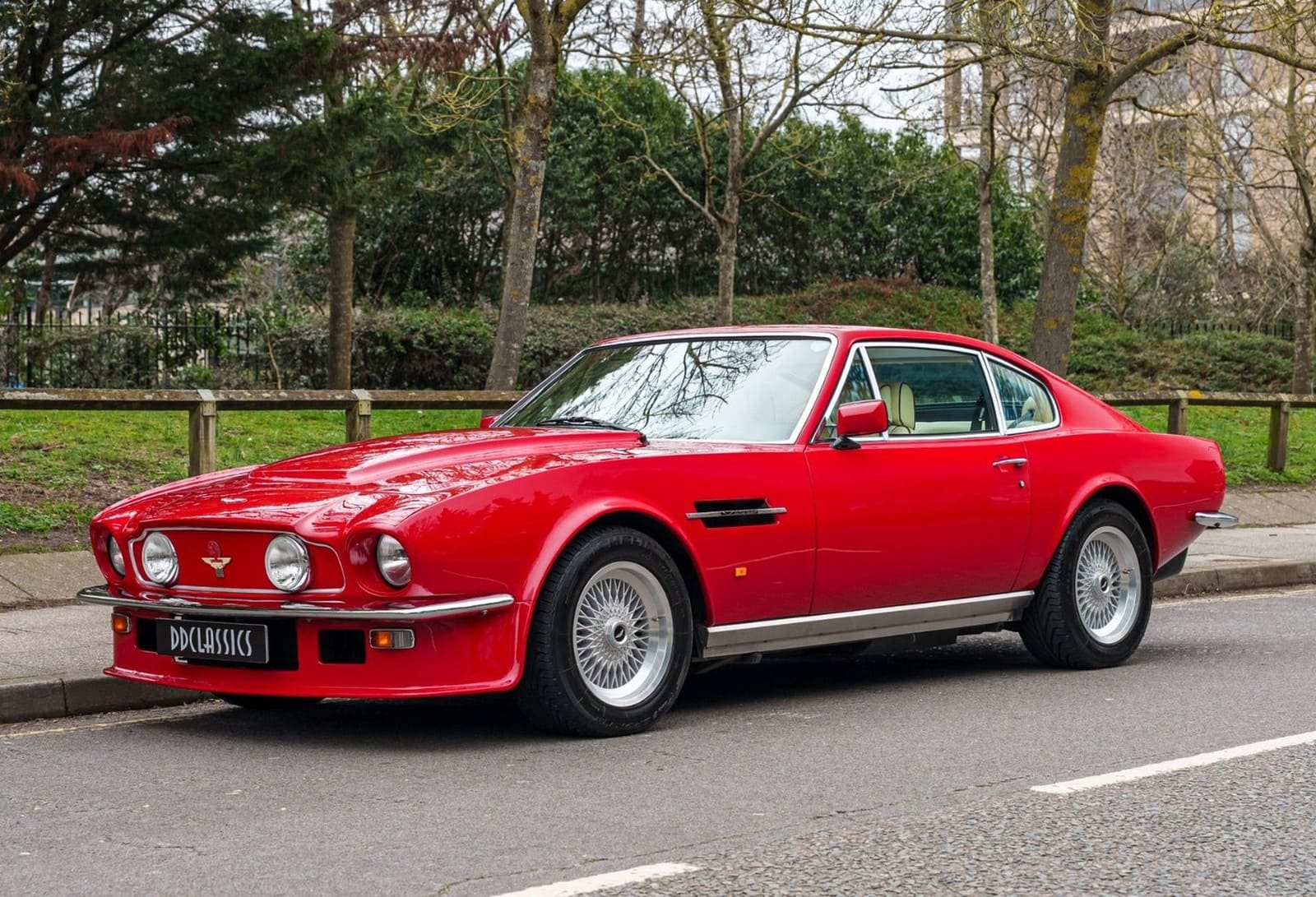 1987 - ASTON MARTIN V8 VANTAGE SUFFOLK RED, foto 1