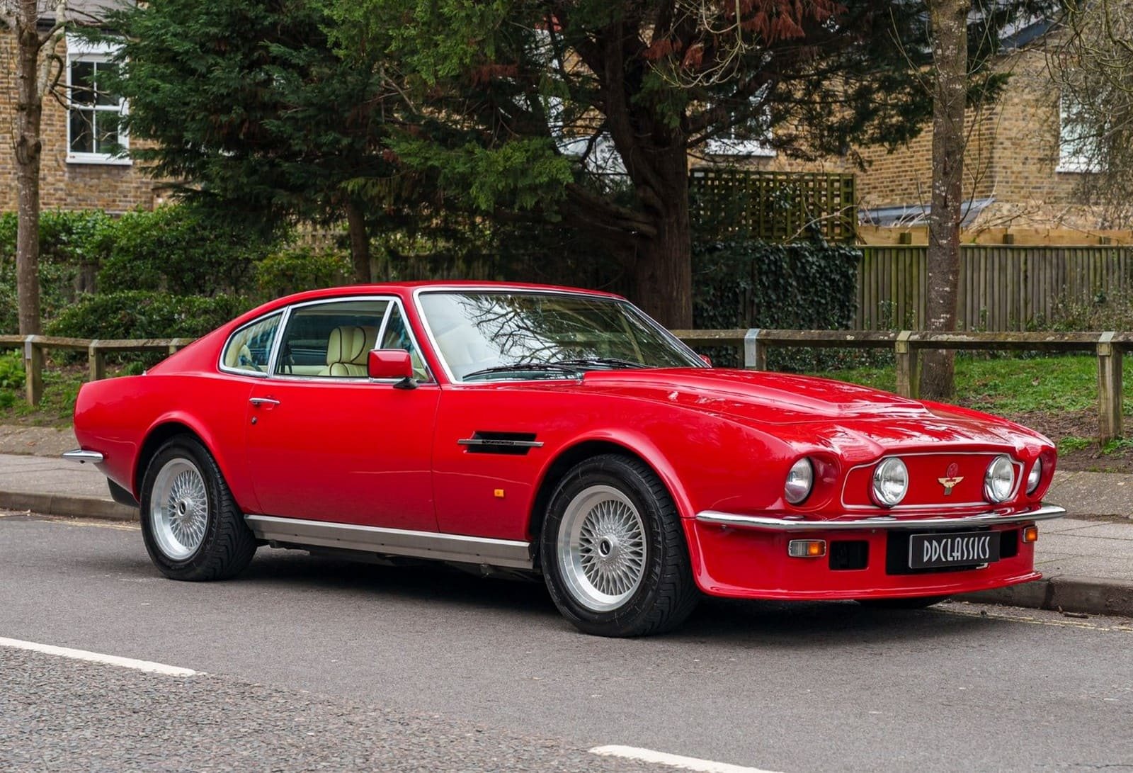 1987 - ASTON MARTIN V8 VANTAGE SUFFOLK RED, foto 2