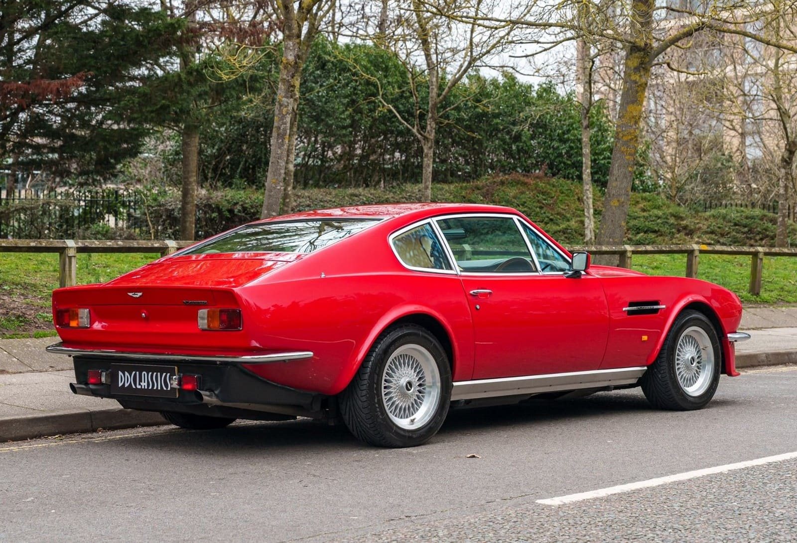 1987 - ASTON MARTIN V8 VANTAGE SUFFOLK RED, foto 3