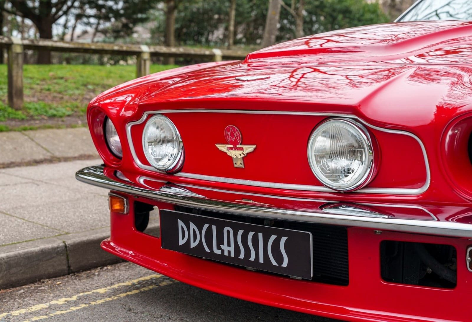 1987 - ASTON MARTIN V8 VANTAGE SUFFOLK RED, foto 8