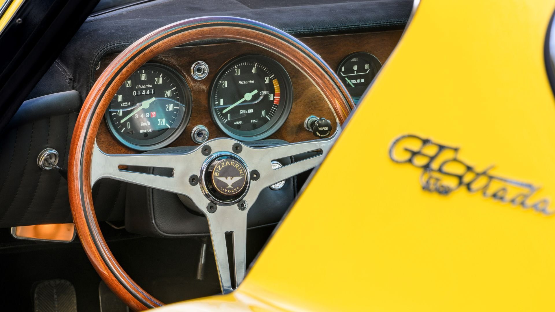 1968 - BIZZARRINI 5300 GT STRADA YELLOW, foto 41