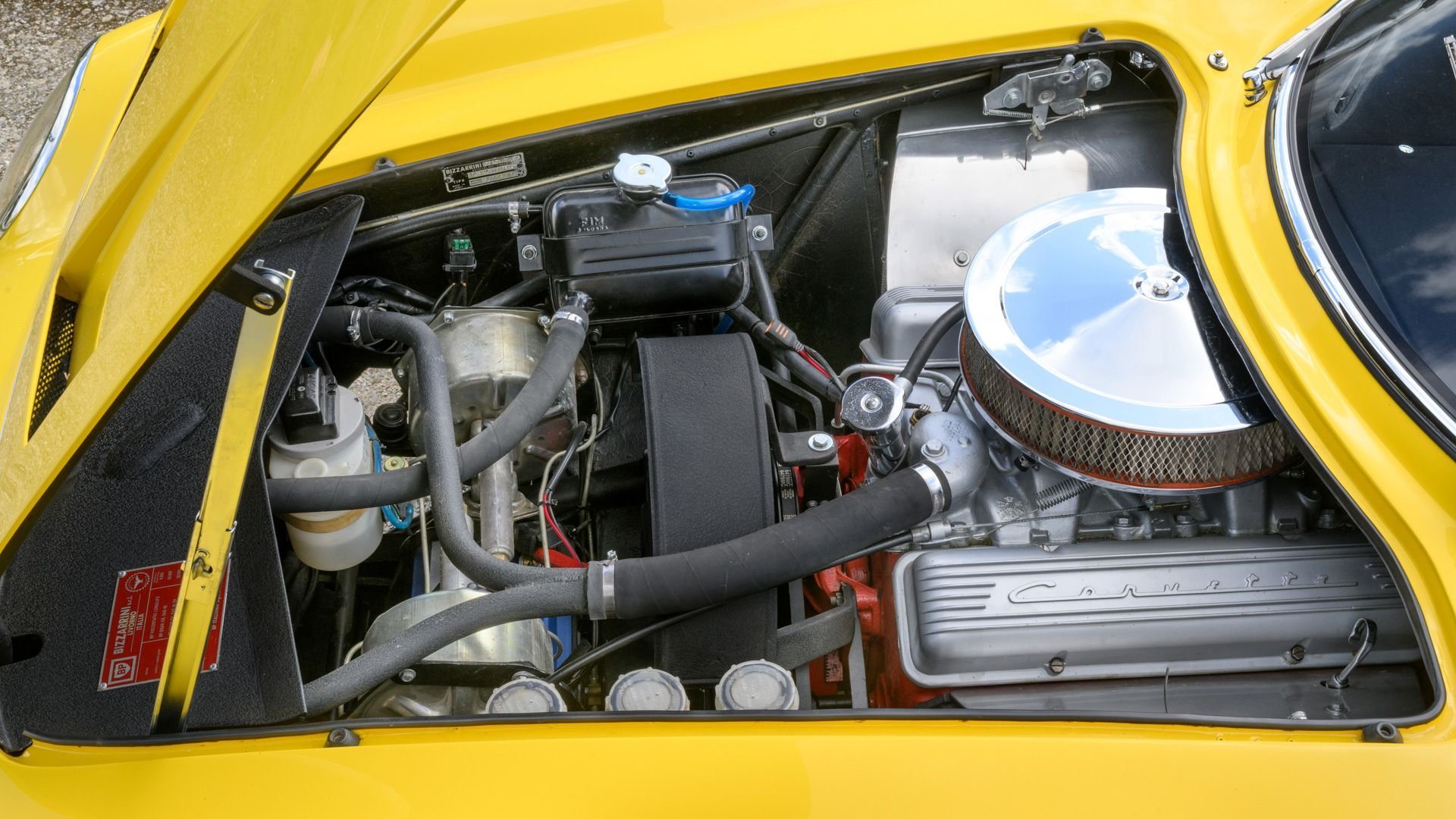 1968 - BIZZARRINI 5300 GT STRADA YELLOW, foto 46