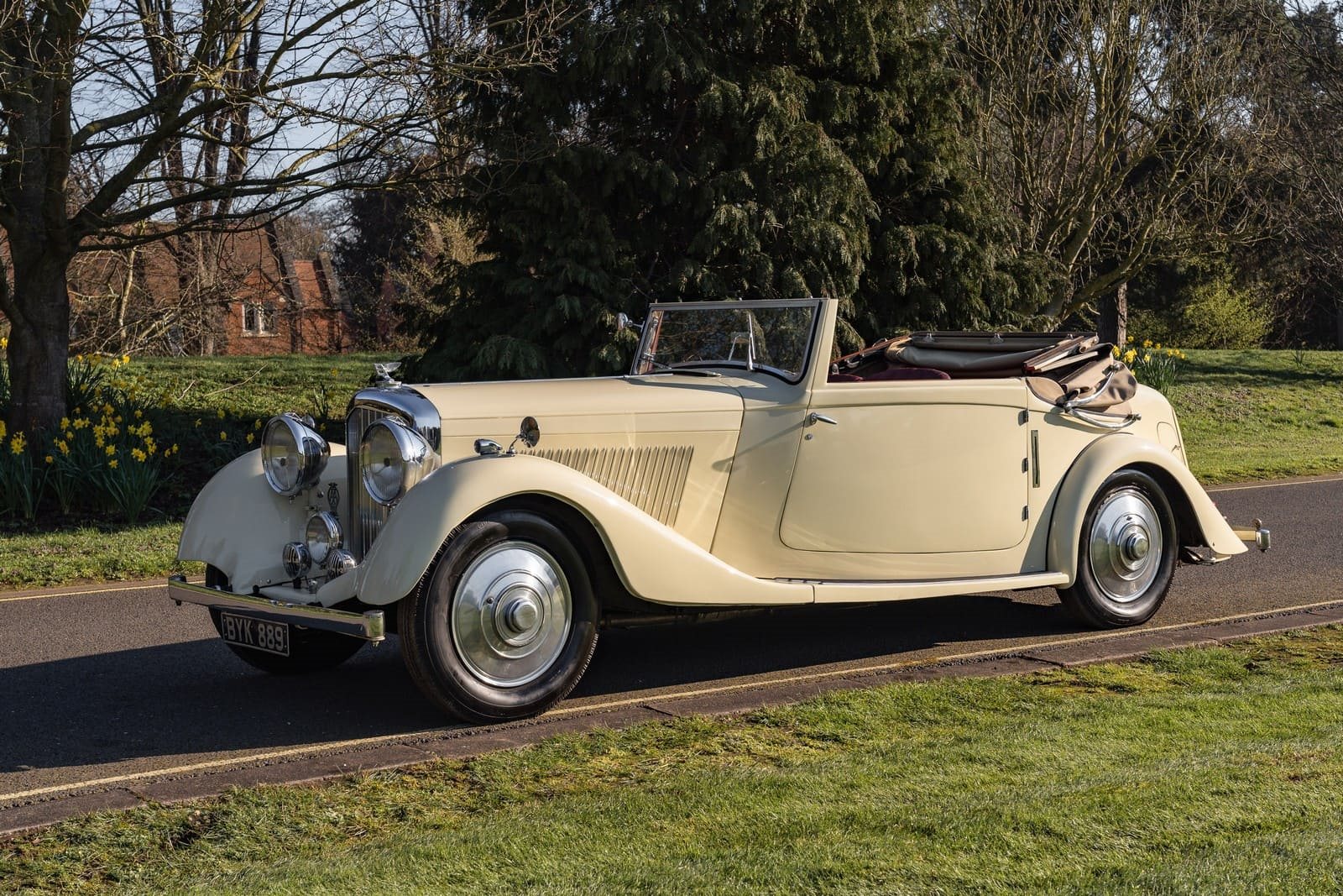 1935 - BENTLEY 3.5 LITRE PARK WARD DROPHEAD COUPÉ, foto 3