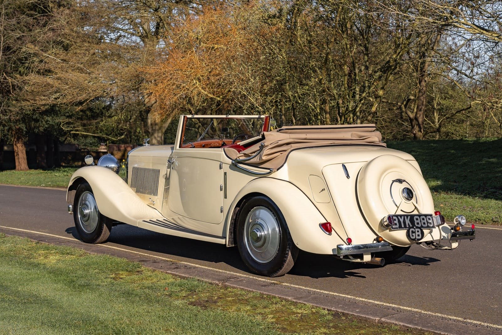 1935 - BENTLEY 3.5 LITRE PARK WARD DROPHEAD COUPÉ, foto 9