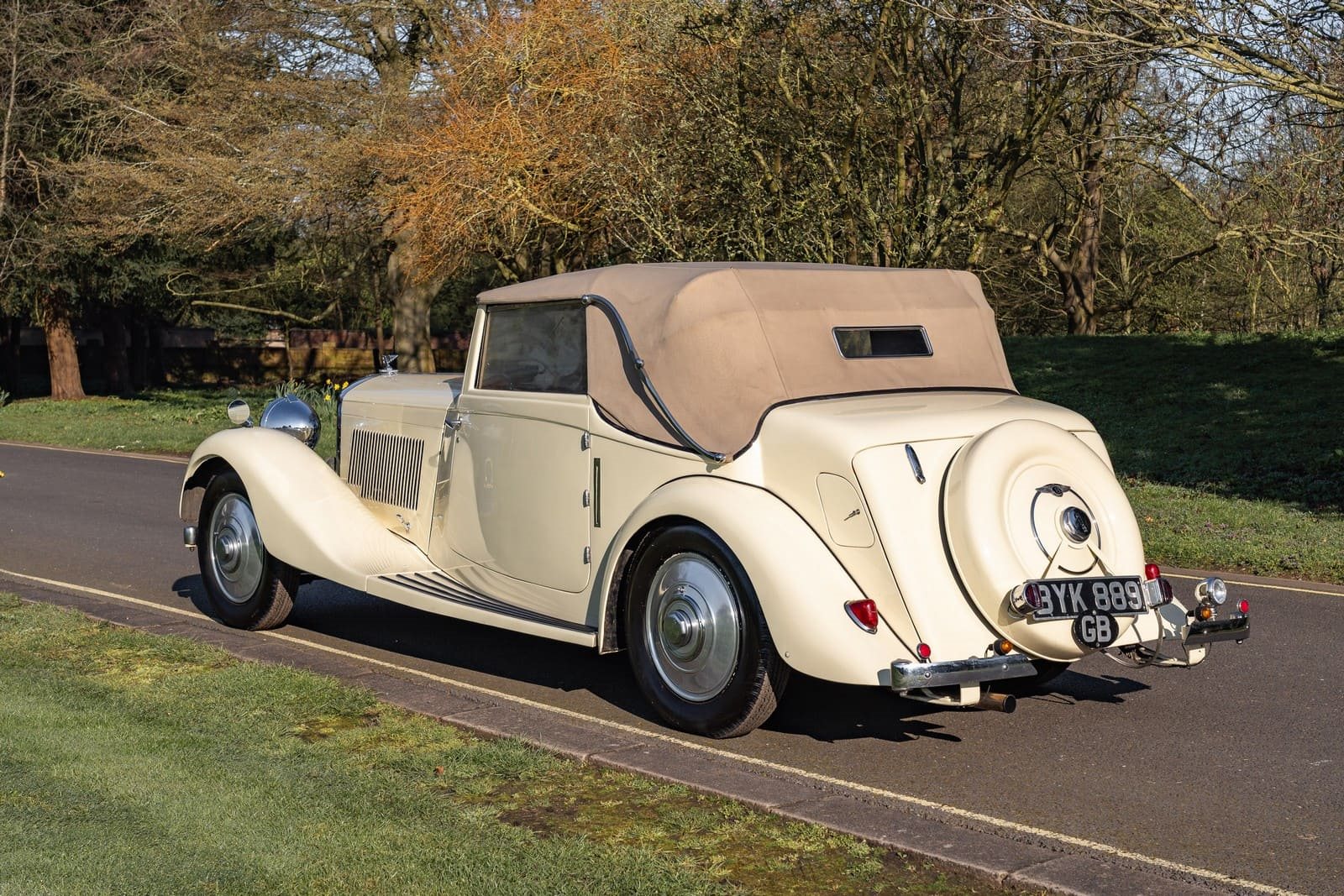 1935 - BENTLEY 3.5 LITRE PARK WARD DROPHEAD COUPÉ, foto 18