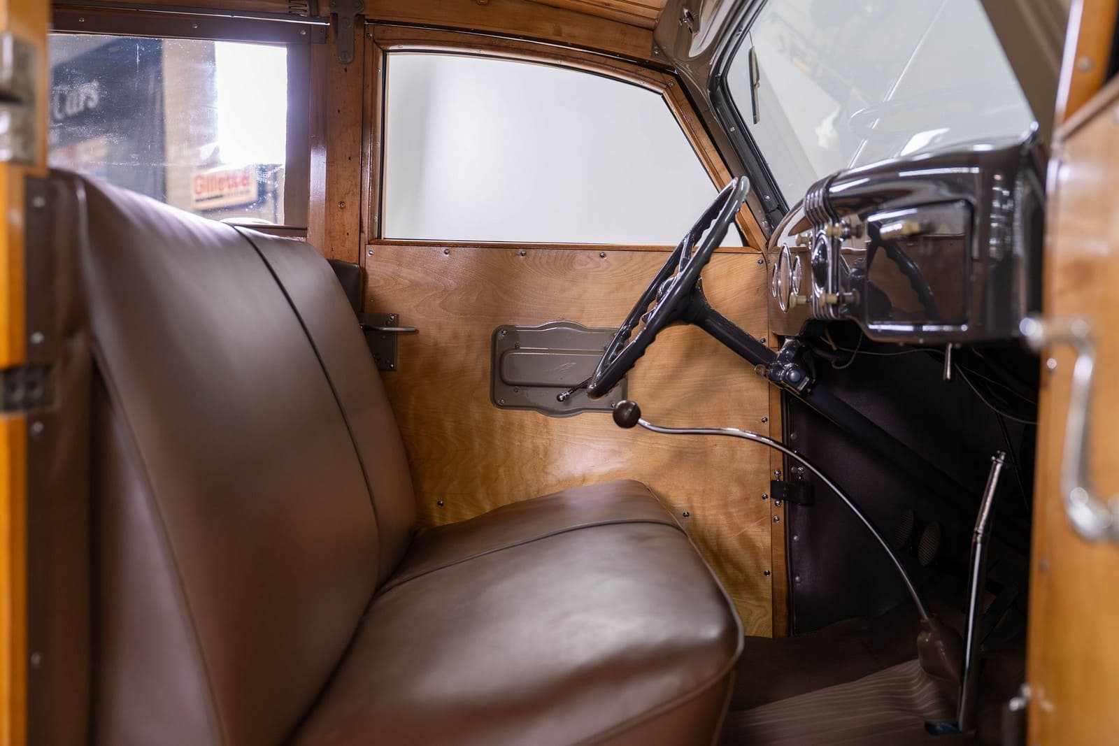1935 - FORD MODEL 48 WOODY WAGON BROWN, foto 23