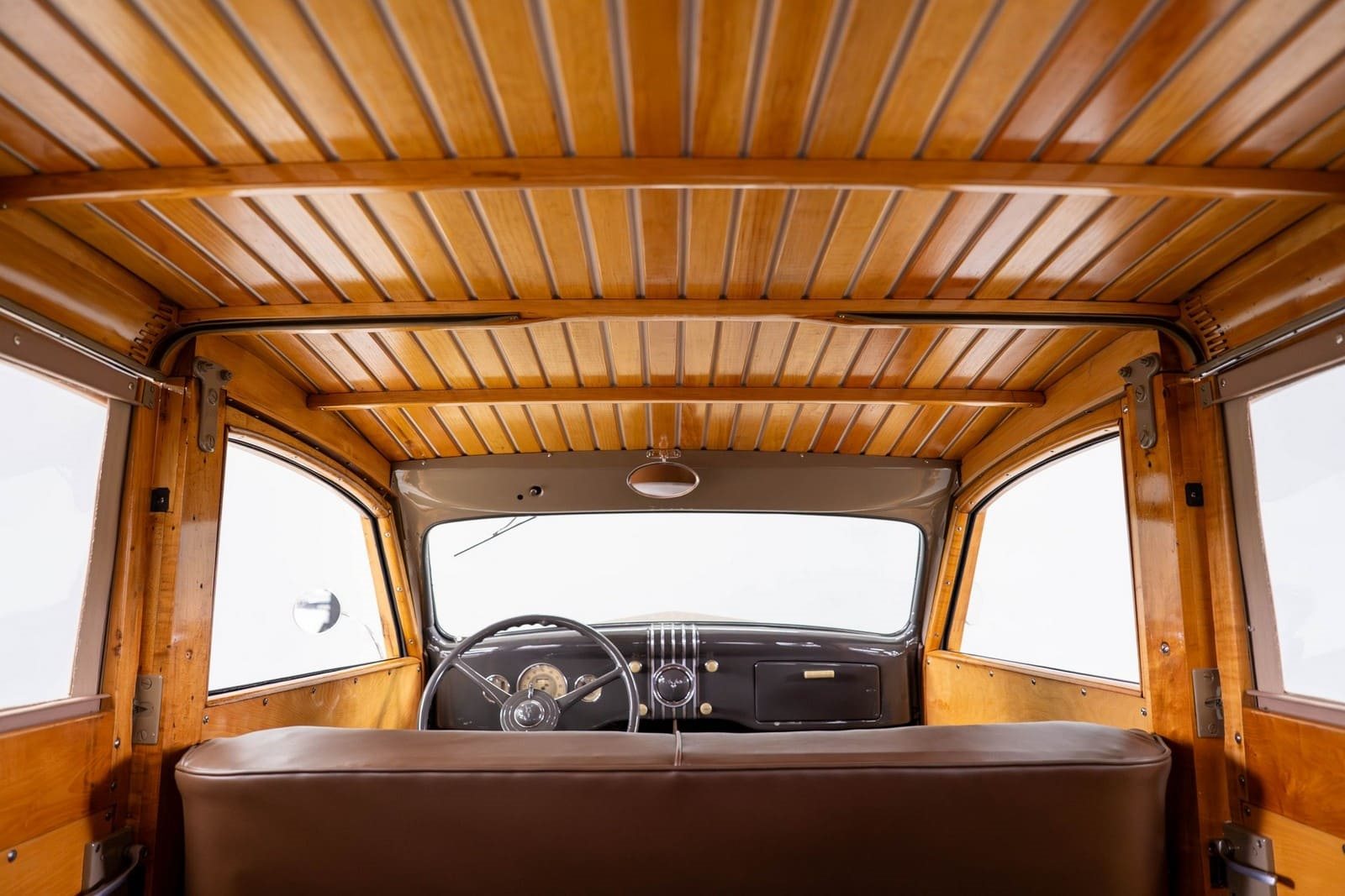 1935 - FORD MODEL 48 WOODY WAGON BROWN, foto 28