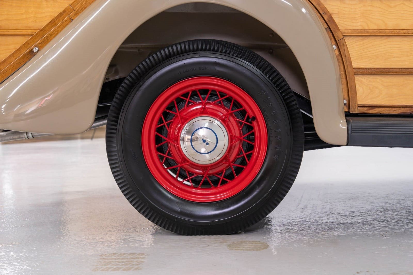 1935 - FORD MODEL 48 WOODY WAGON BROWN, foto 45