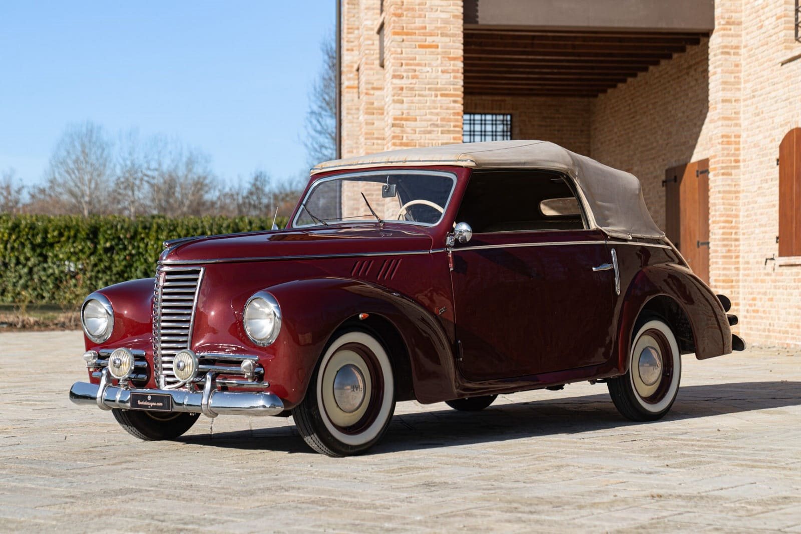 1947 - FIAT 1100 CABRIOLET CARROZZERIE SPECIALI, foto 1