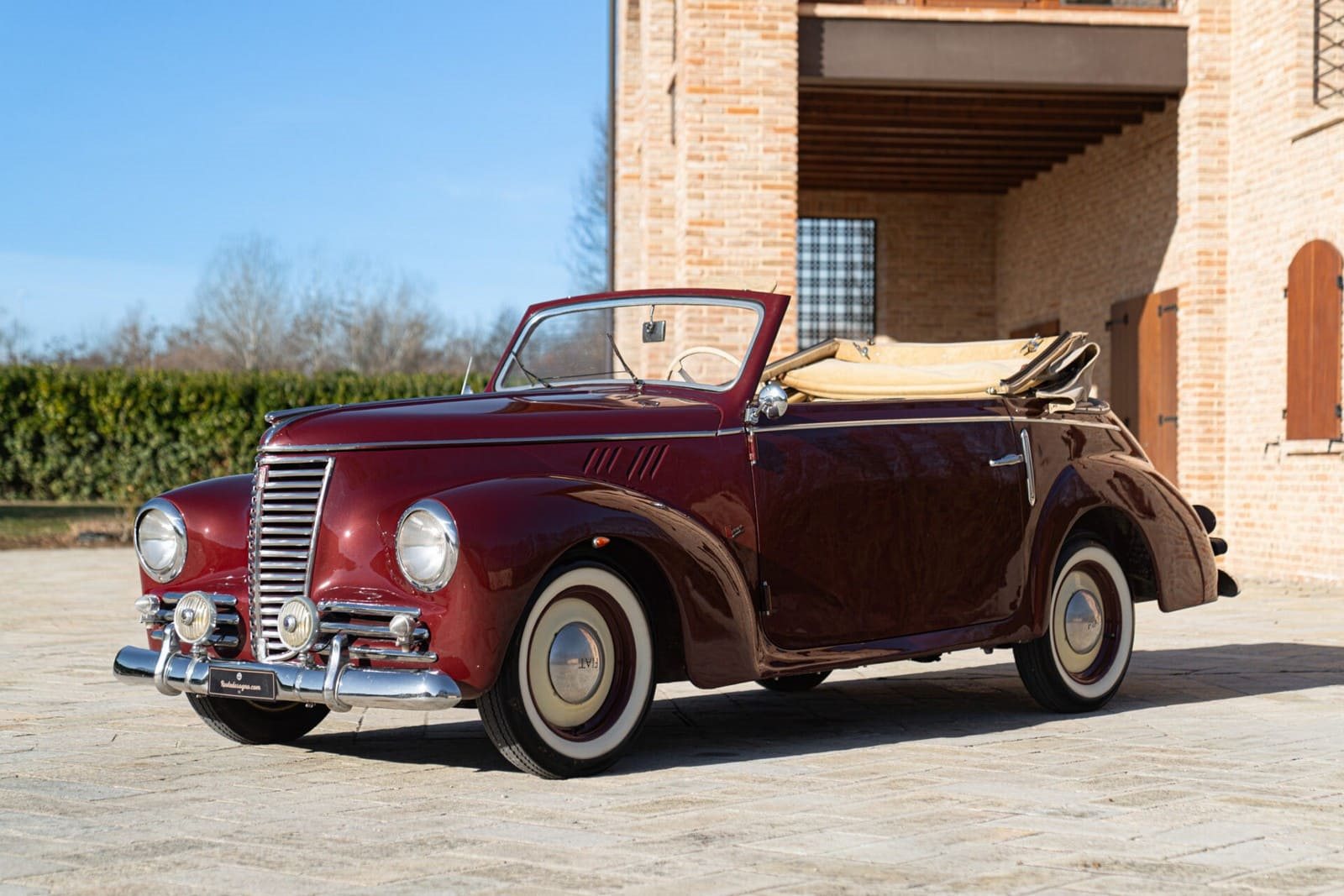 1947 - FIAT 1100 CABRIOLET CARROZZERIE SPECIALI, foto 2