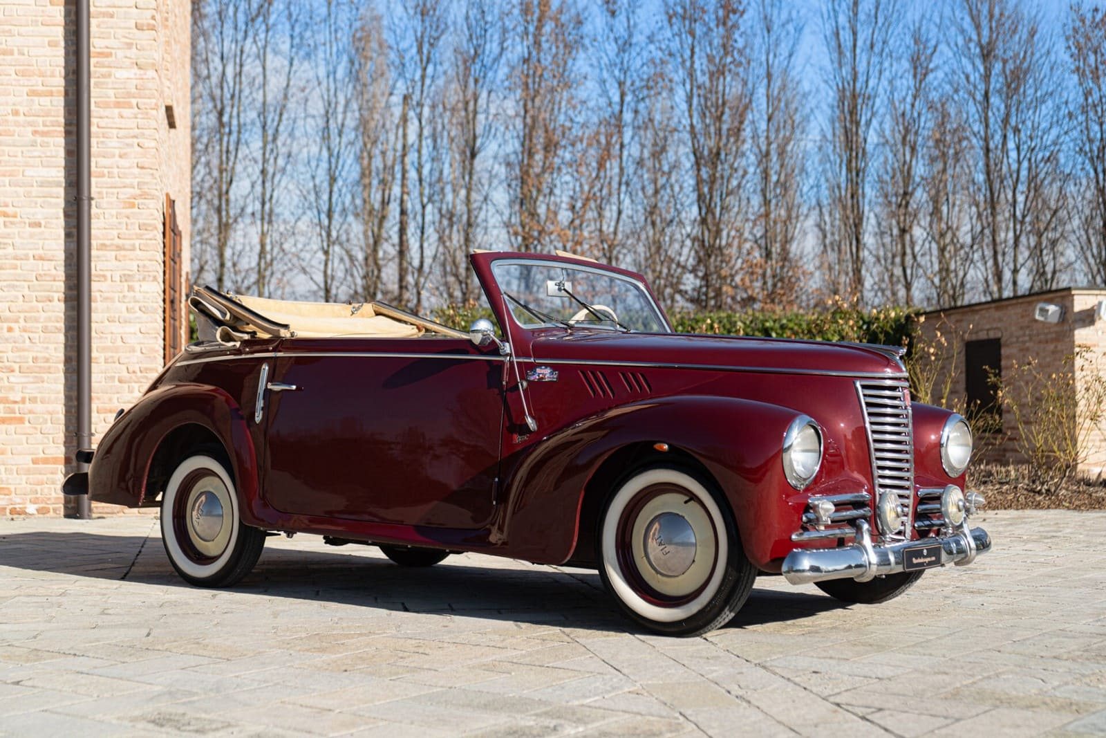 1947 - FIAT 1100 CABRIOLET CARROZZERIE SPECIALI, foto 3