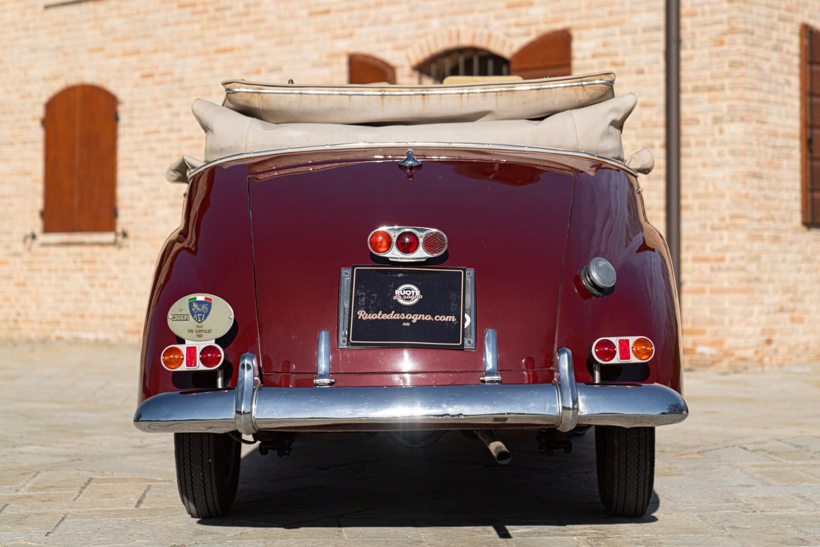 1947 - FIAT 1100 CABRIOLET CARROZZERIE SPECIALI, foto 12