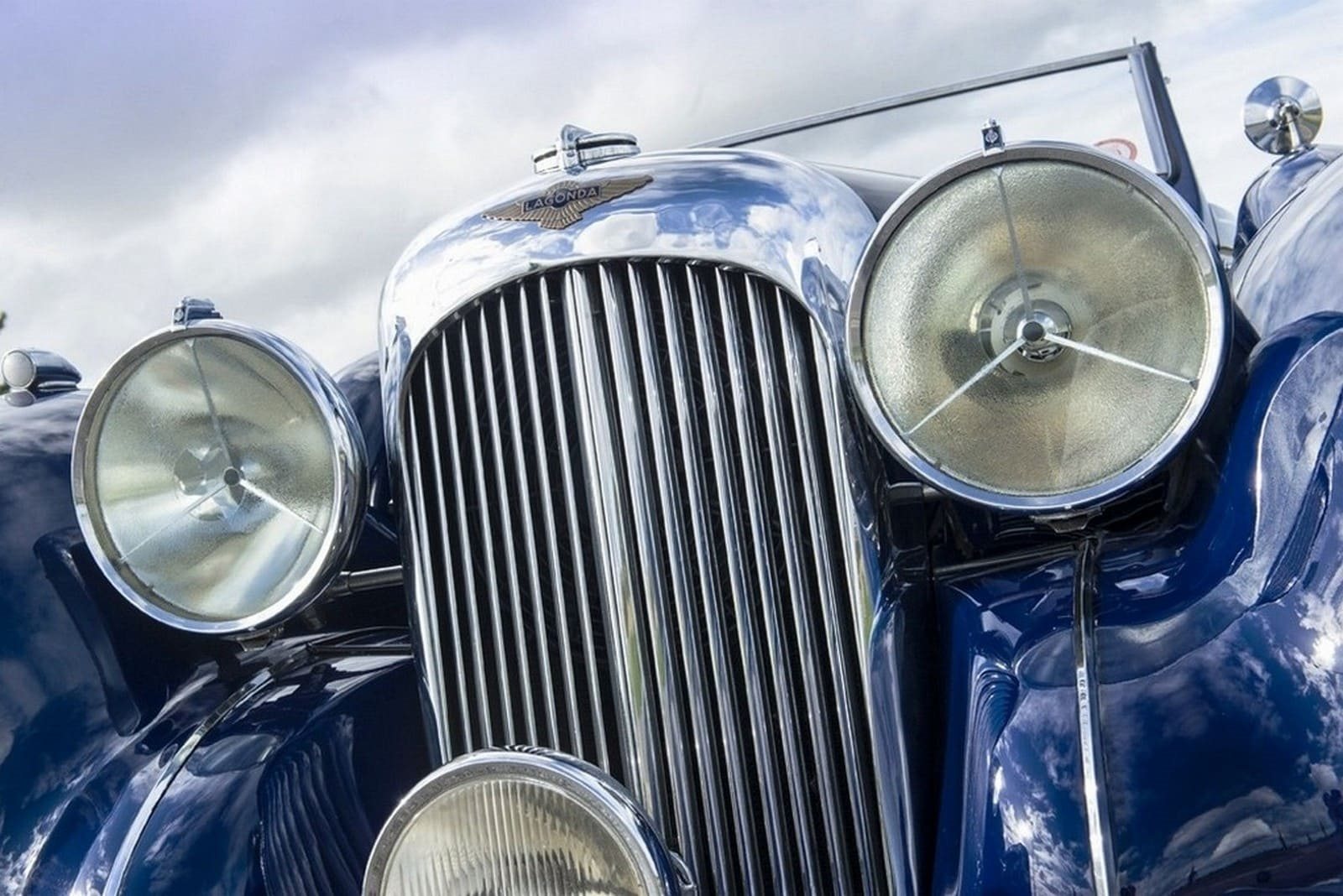 1938 - LAGONDA V12 DROPHEAD COUPE DARK BLUE, foto 3