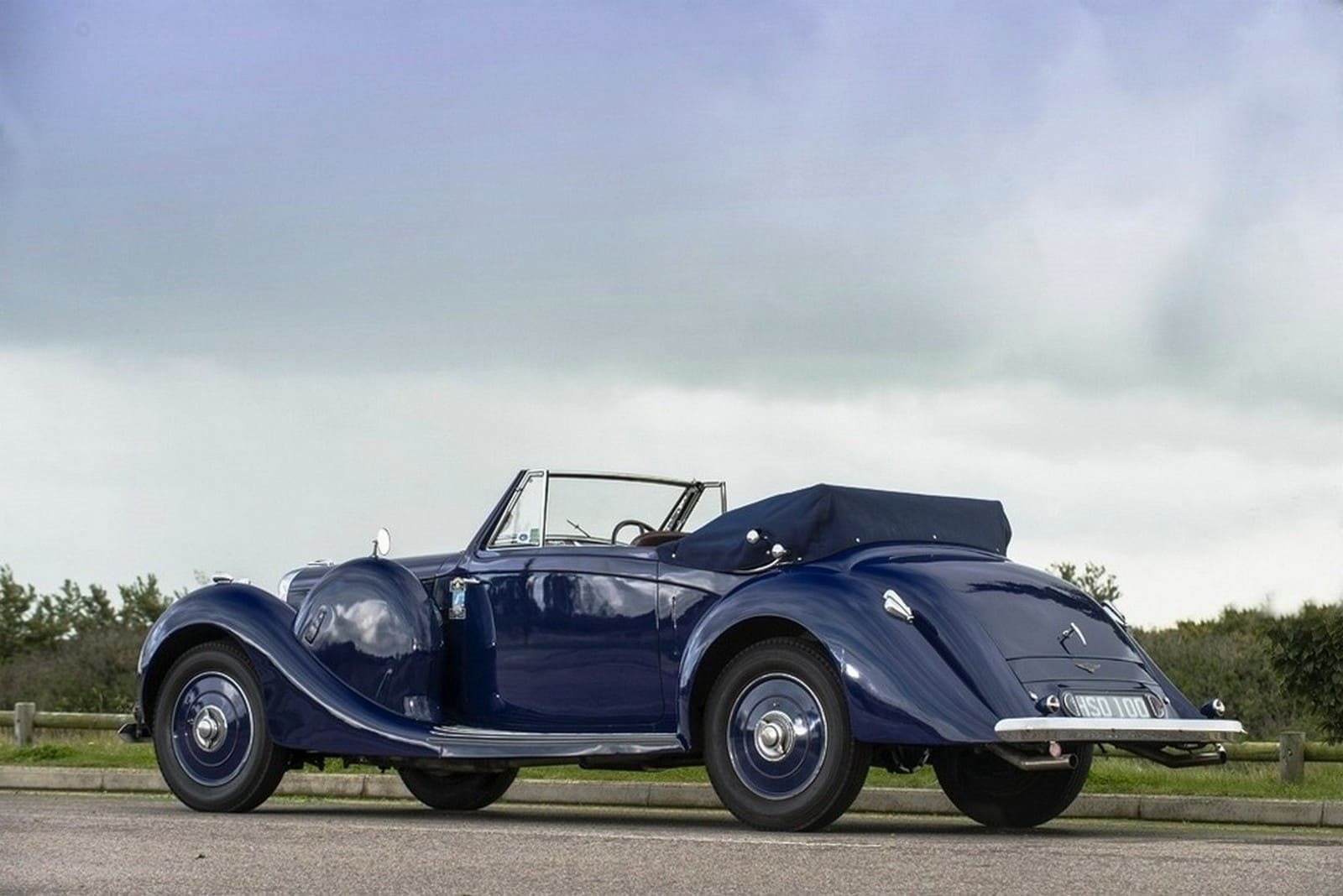 1938 - LAGONDA V12 DROPHEAD COUPE DARK BLUE, foto 8