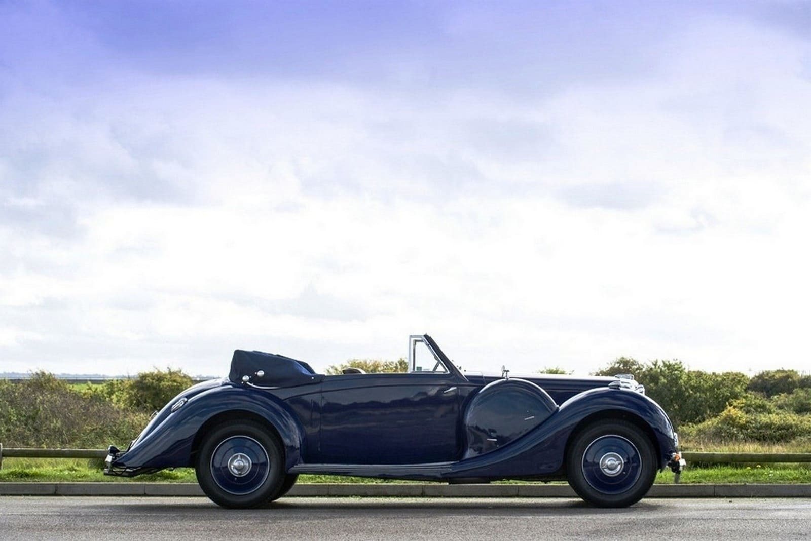 1938 - LAGONDA V12 DROPHEAD COUPE DARK BLUE, foto 10