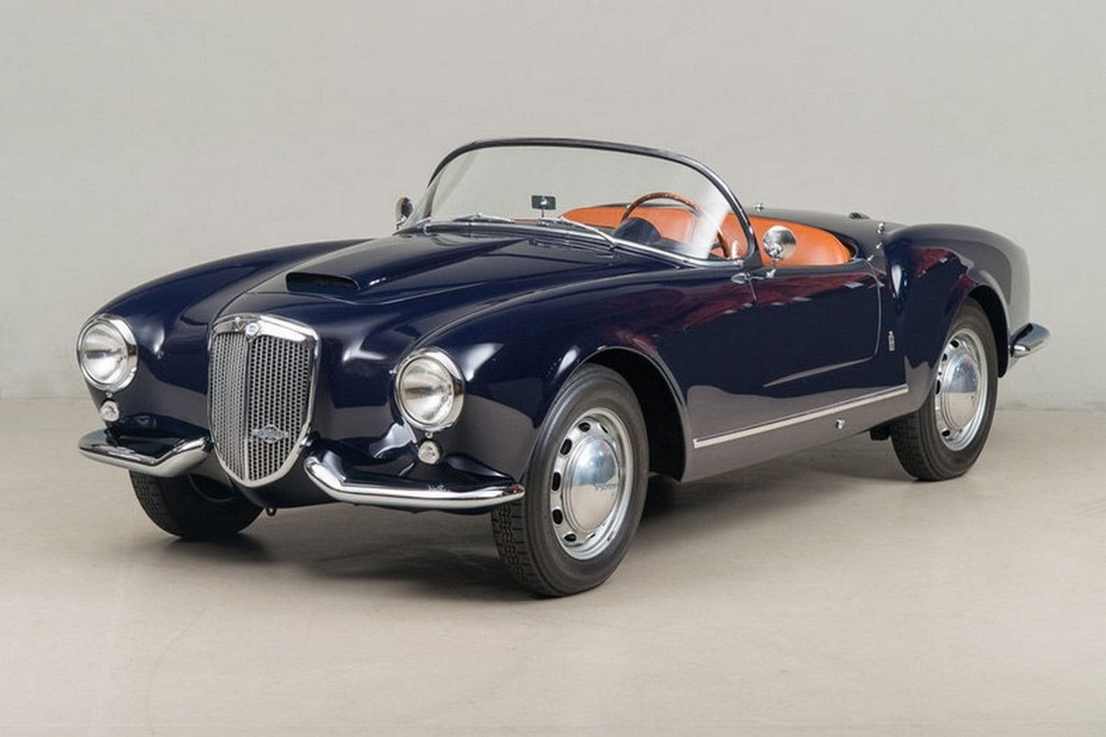 1955 - LANCIA AURELIA B24 SPIDER AMERICA BLUE, foto 1