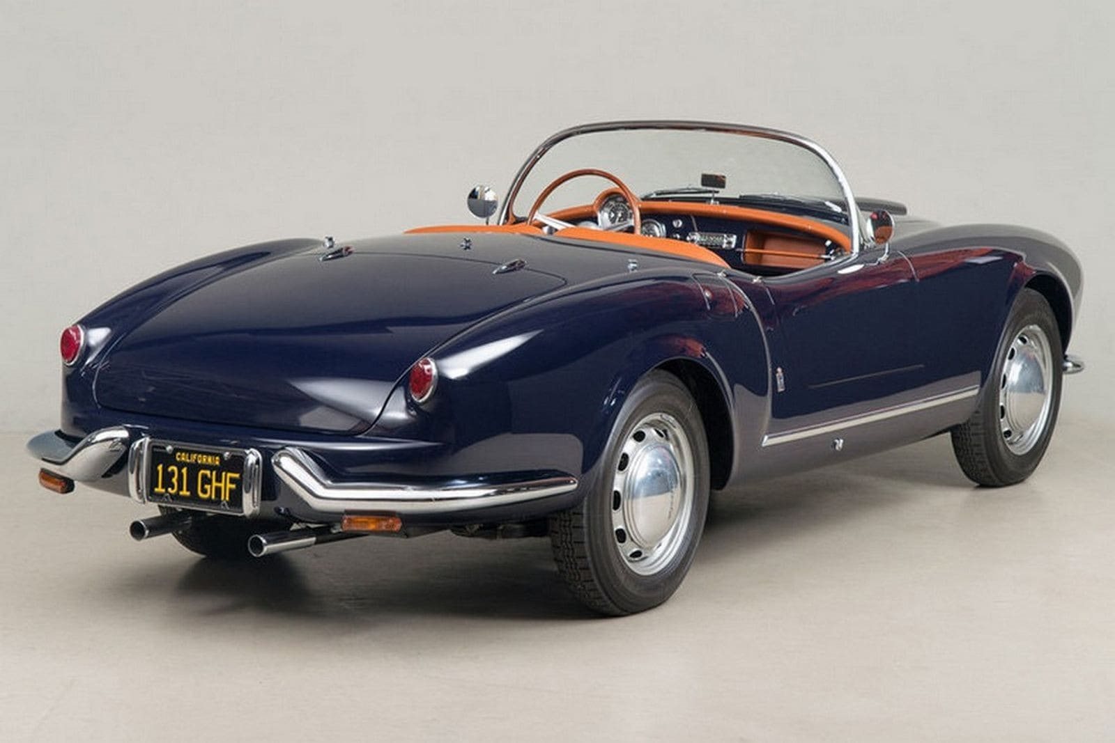1955 - LANCIA AURELIA B24 SPIDER AMERICA BLUE, foto 4