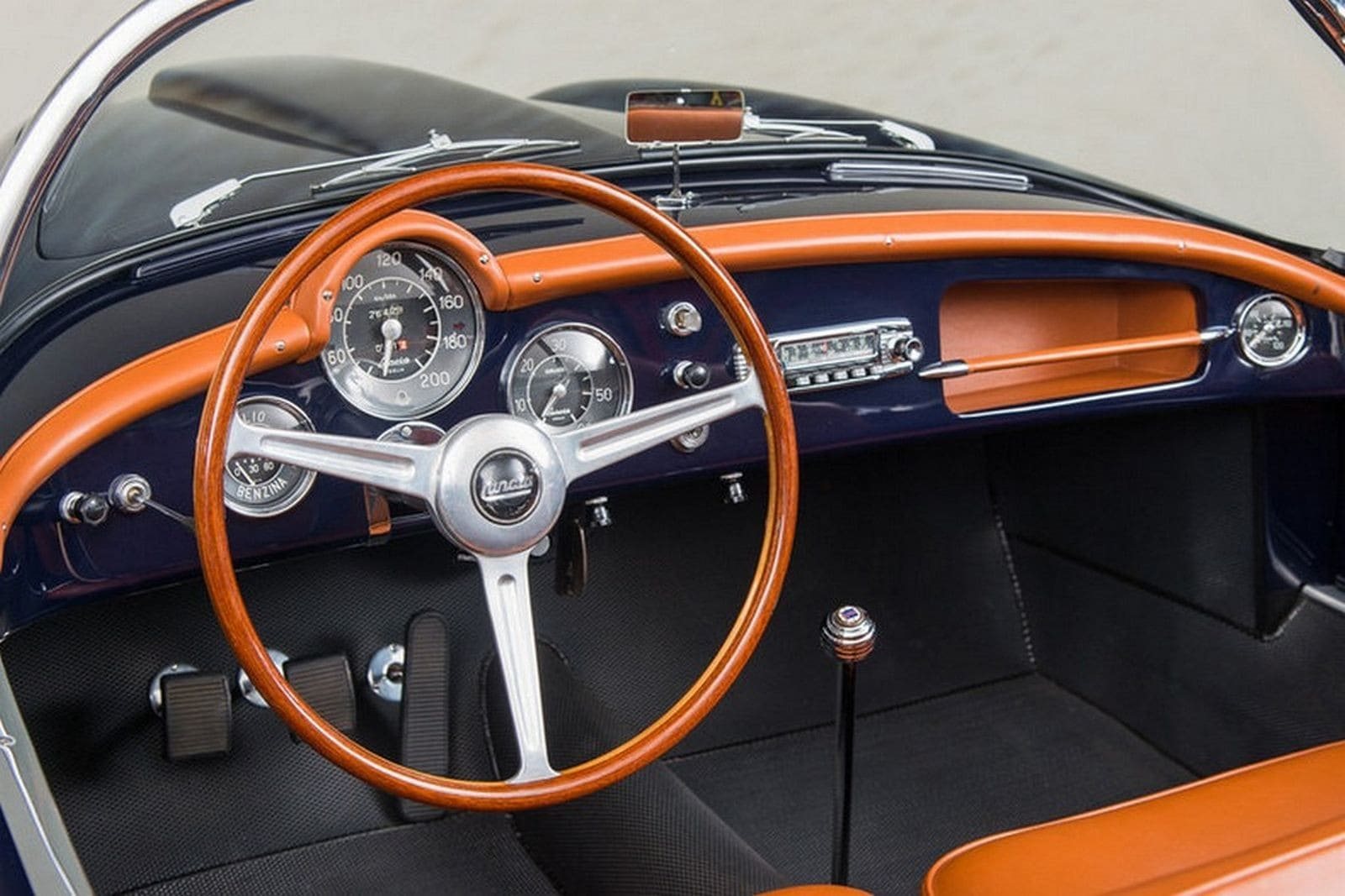 1955 - LANCIA AURELIA B24 SPIDER AMERICA BLUE, foto 6