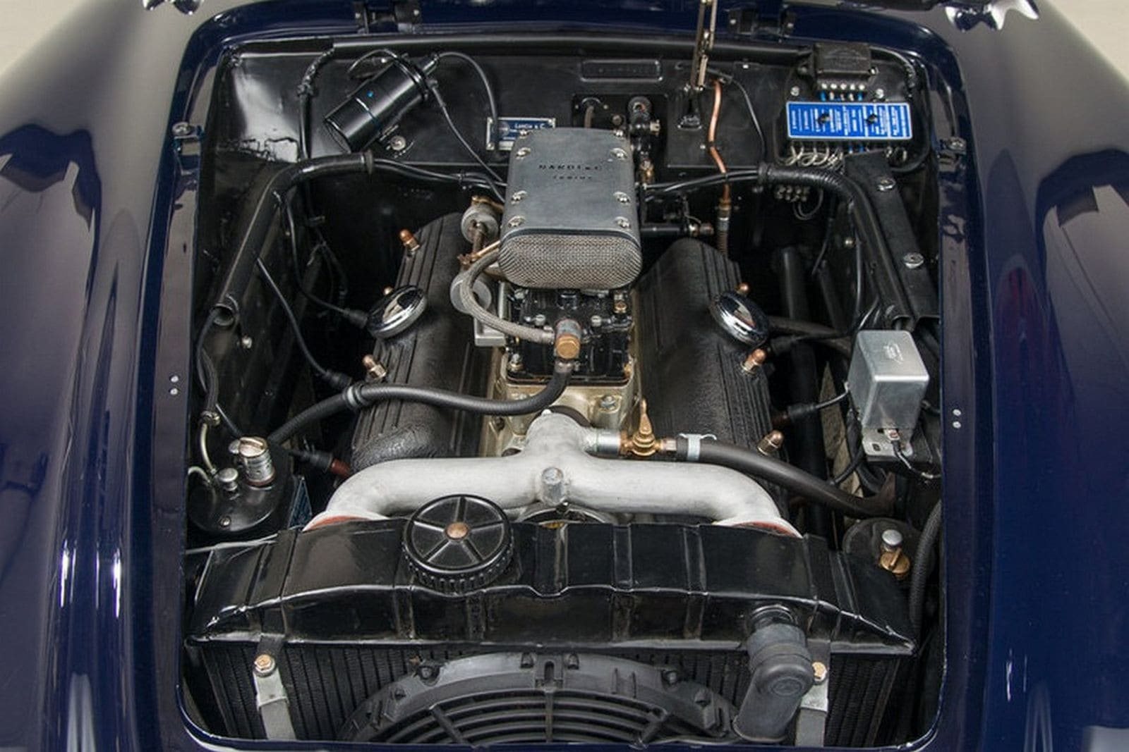 1955 - LANCIA AURELIA B24 SPIDER AMERICA BLUE, foto 10
