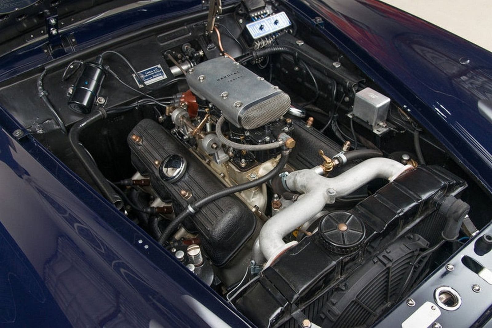 1955 - LANCIA AURELIA B24 SPIDER AMERICA BLUE, foto 32