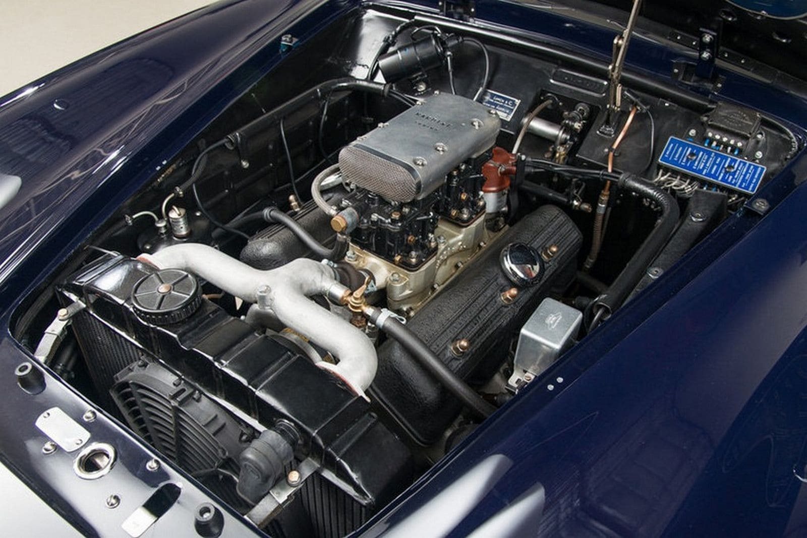 1955 - LANCIA AURELIA B24 SPIDER AMERICA BLUE, foto 33
