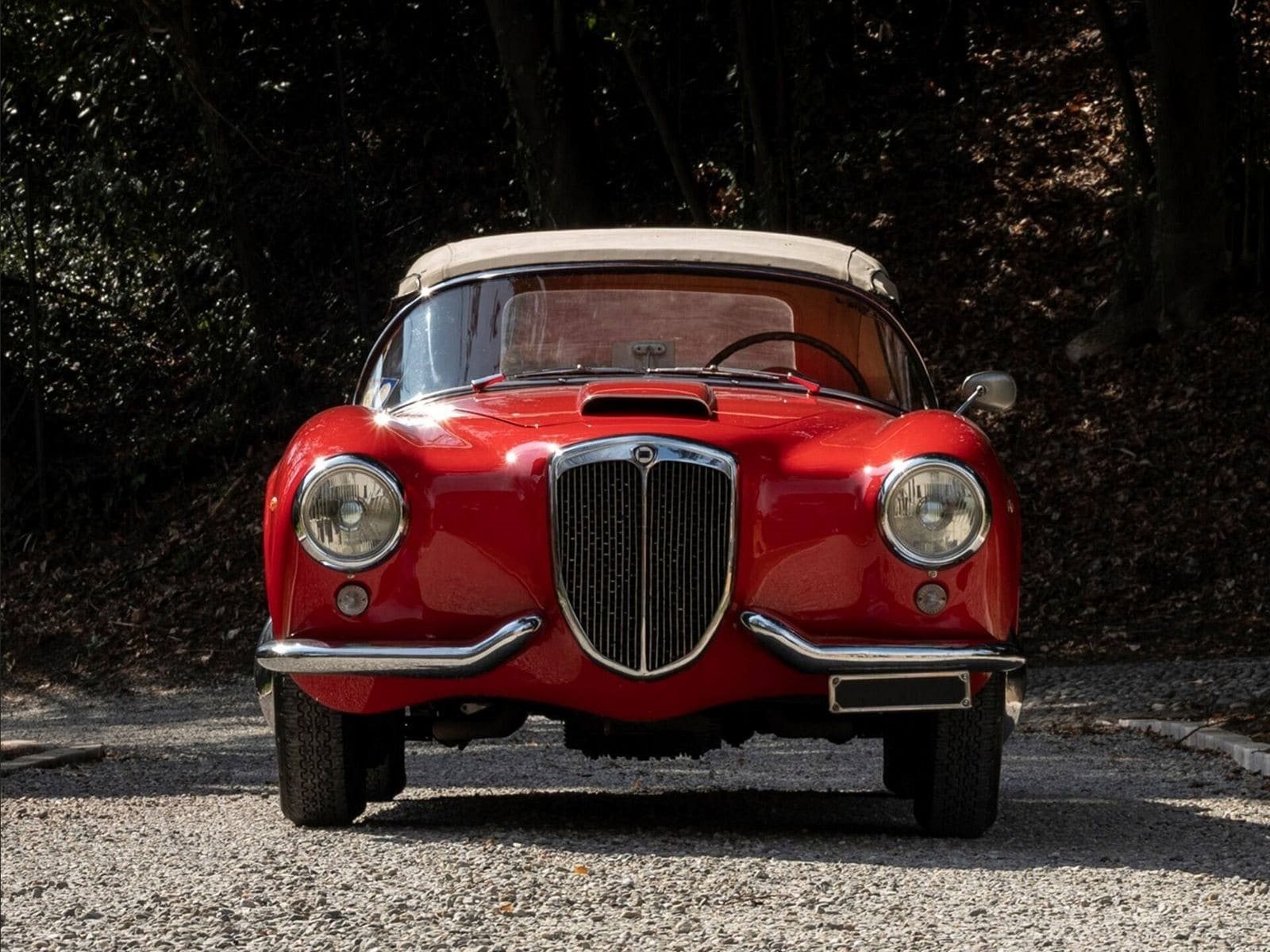 1955 - LANCIA AURELIA B24 SPIDER AMERICA RED, foto 4