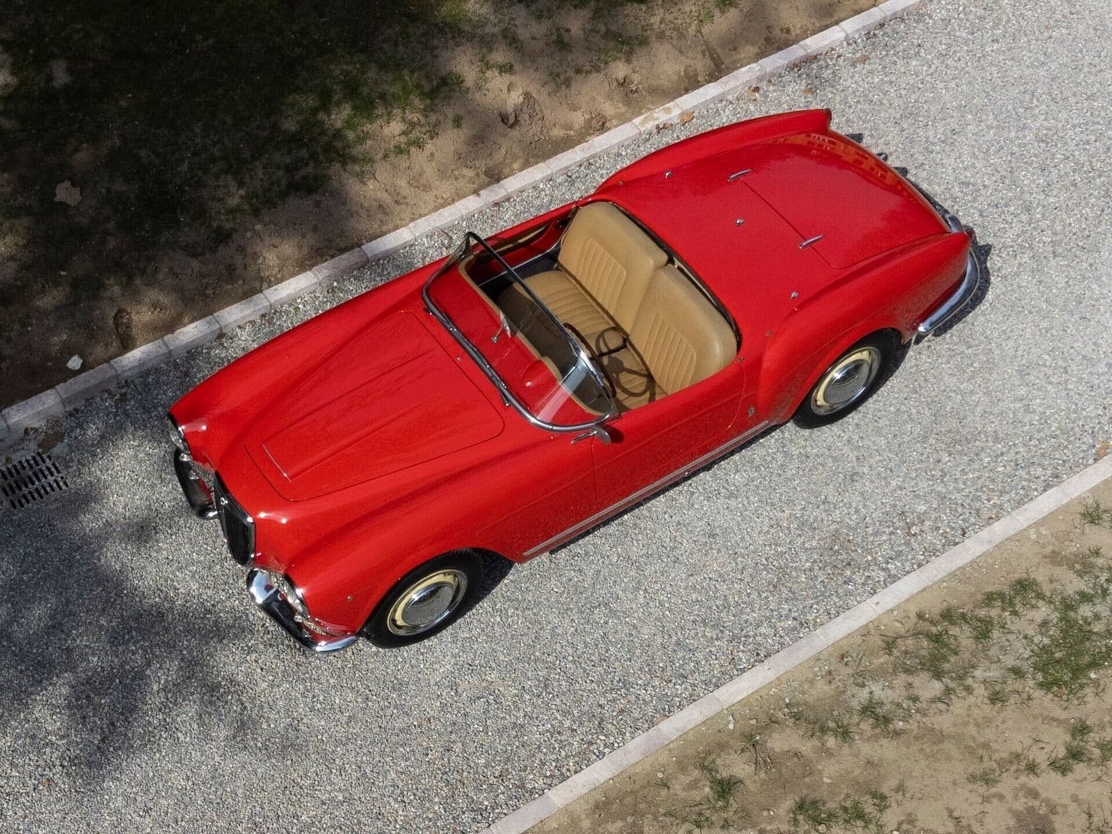 1955 - LANCIA AURELIA B24 SPIDER AMERICA RED, foto 7