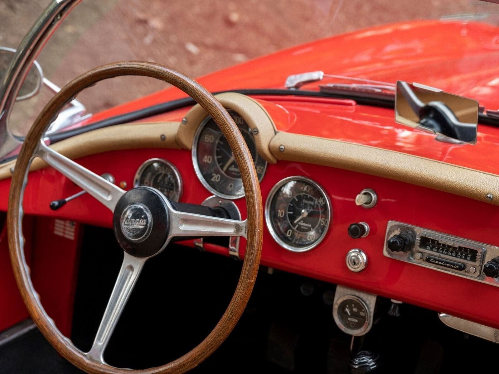 1955 - LANCIA AURELIA B24 SPIDER AMERICA RED, foto 10
