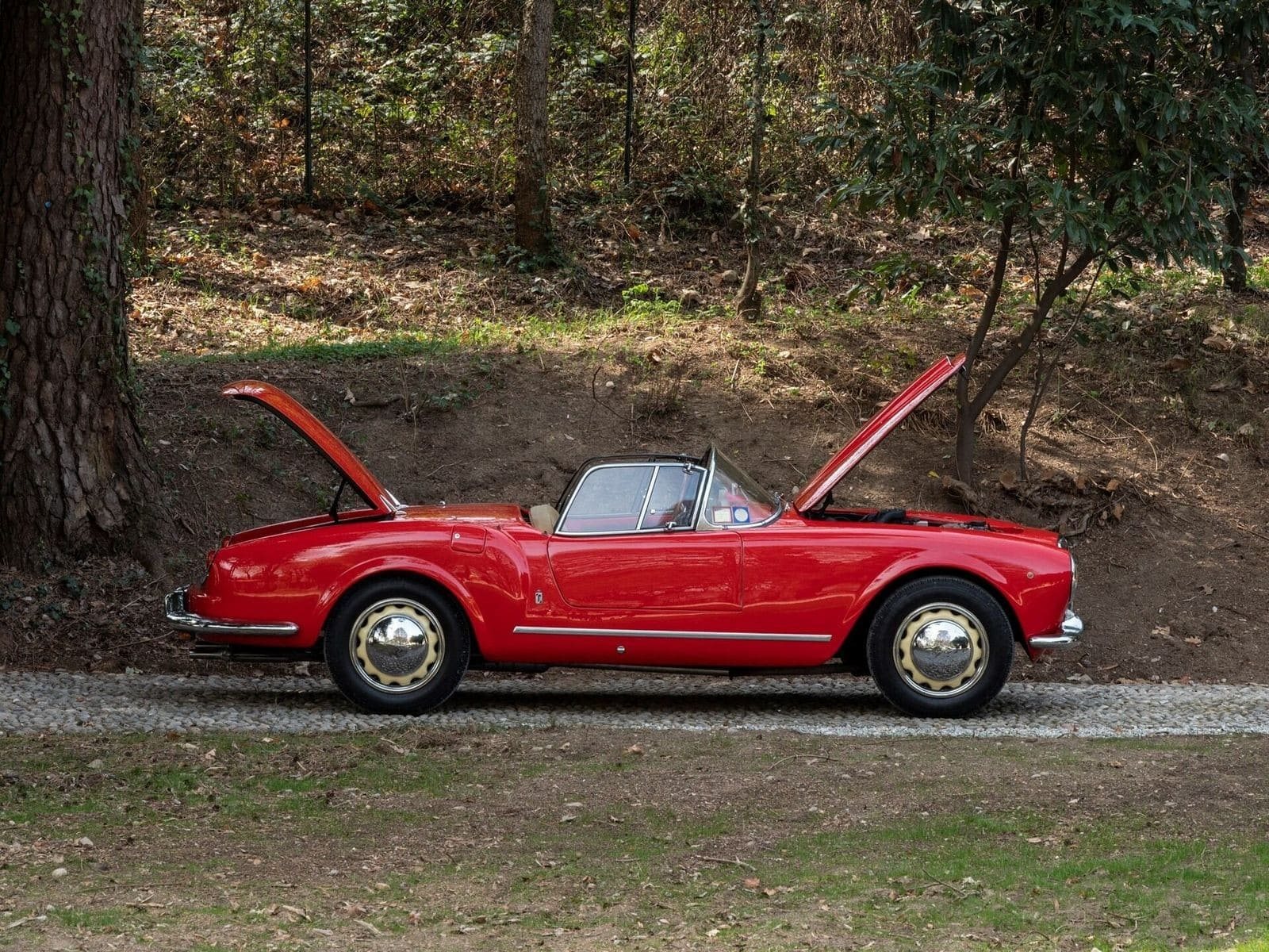 1955 - LANCIA AURELIA B24 SPIDER AMERICA RED, foto 21
