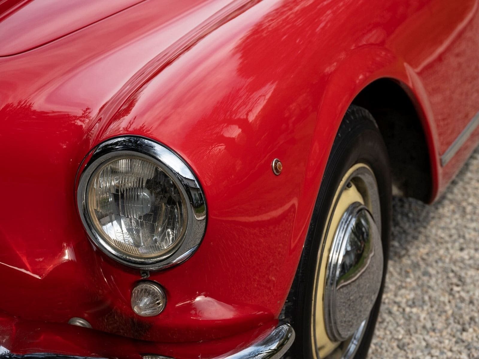 1955 - LANCIA AURELIA B24 SPIDER AMERICA RED, foto 24