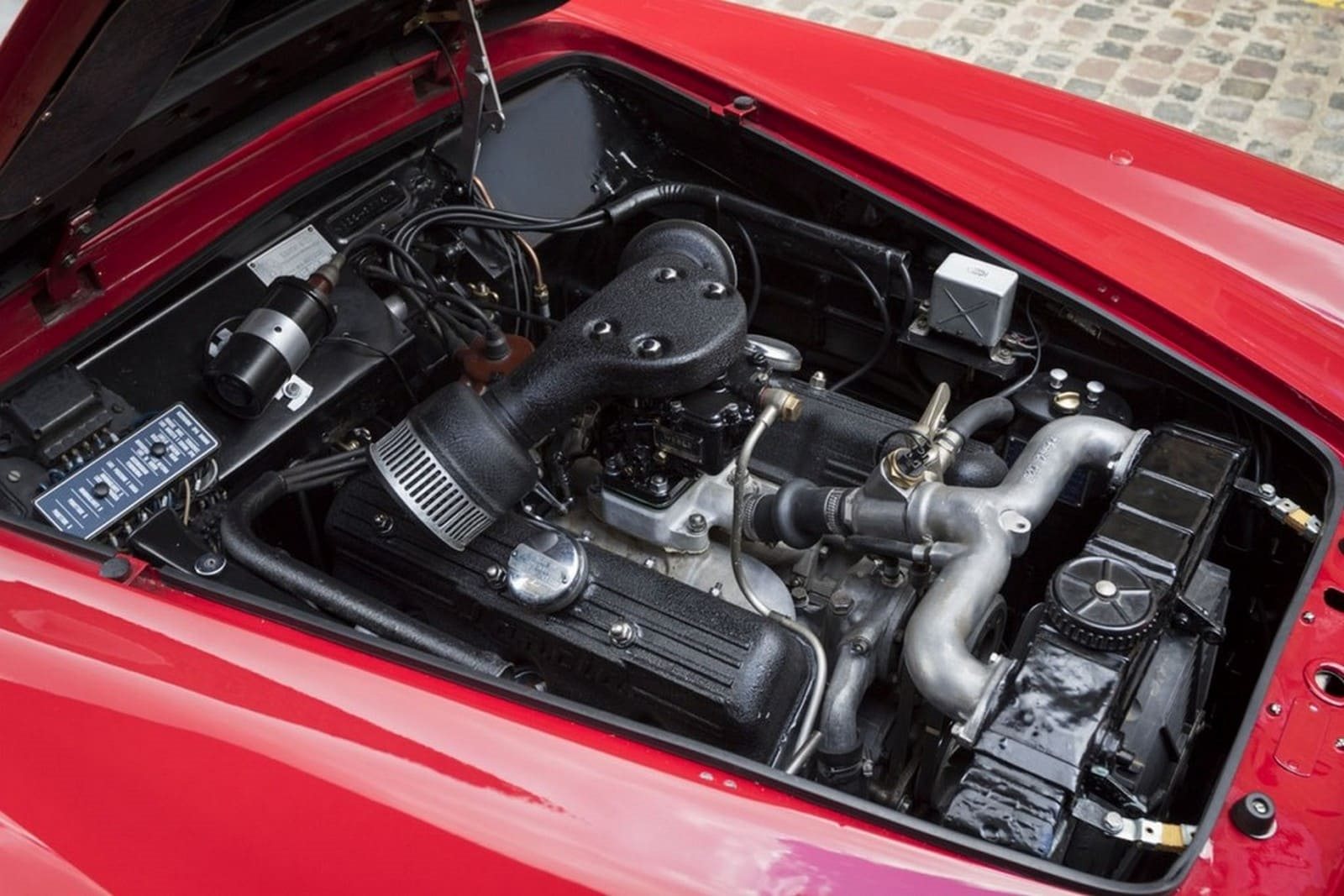 1955 - LANCIA AURELIA B24 SPIDER AMERICA RED, foto 52