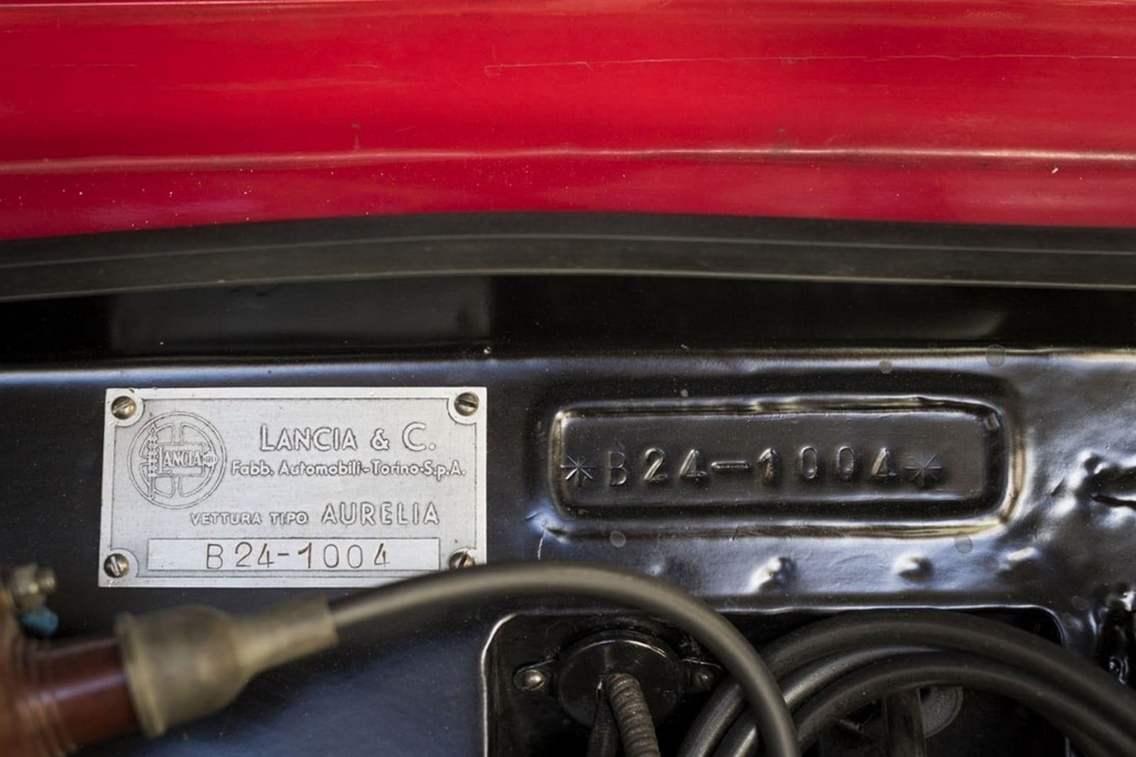 1955 - LANCIA AURELIA B24 SPIDER AMERICA RED, foto 53