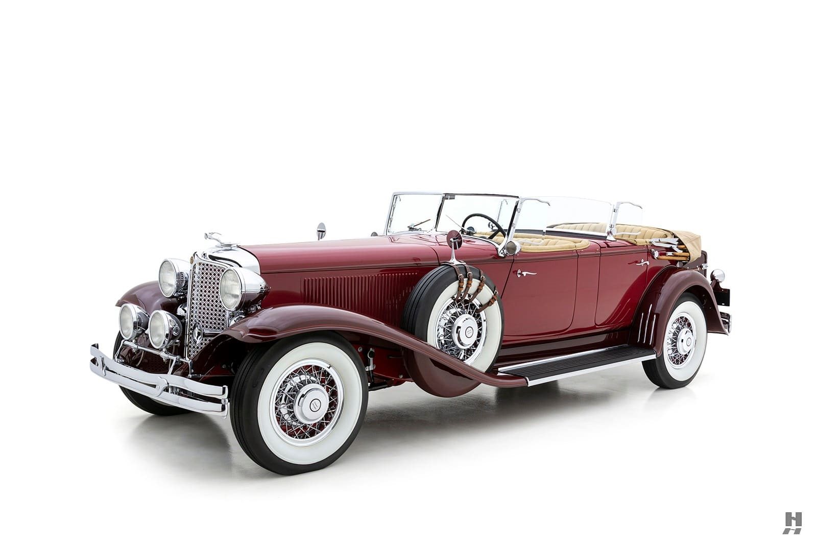 CHRYSLER CG IMPERIAL LEBARON DUAL COWL PHAETON BURGUNDY, foto 1