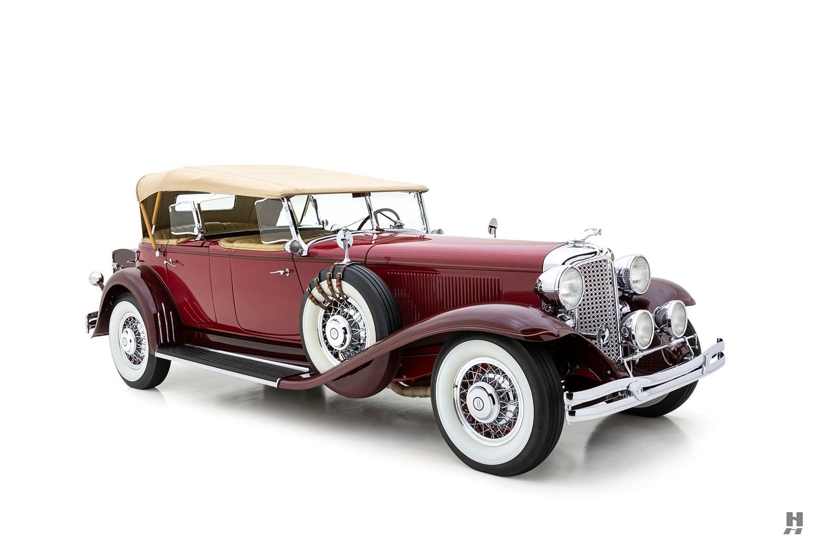 CHRYSLER CG IMPERIAL LEBARON DUAL COWL PHAETON BURGUNDY, foto 2