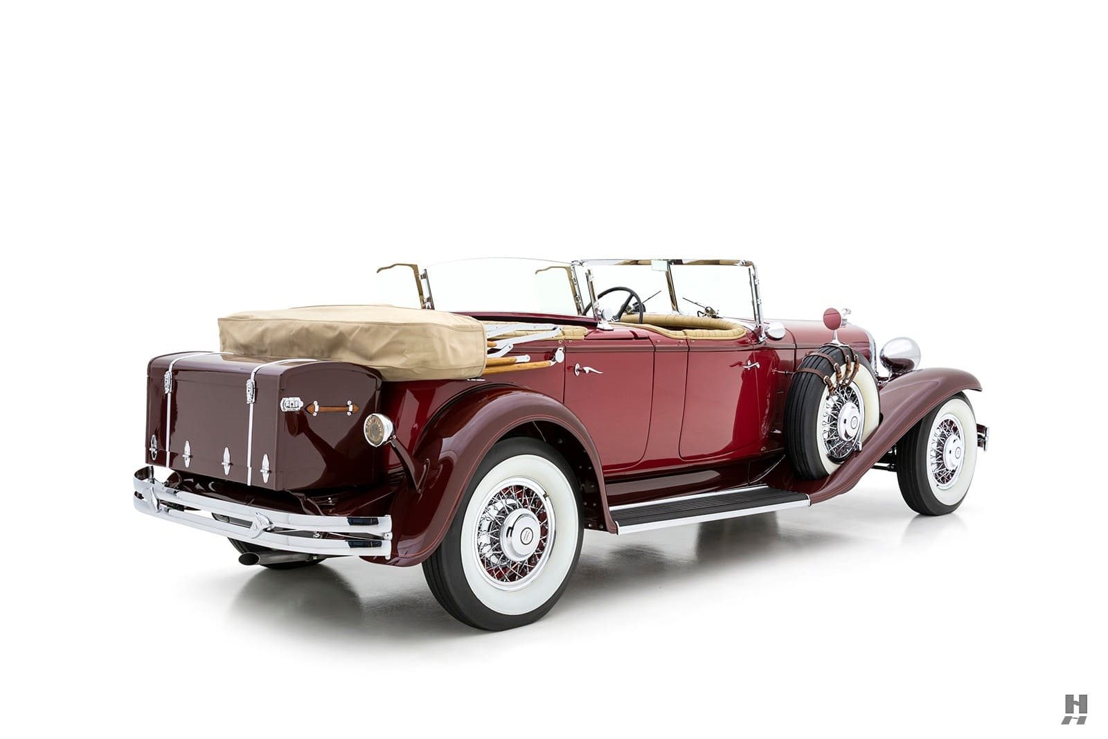 CHRYSLER CG IMPERIAL LEBARON DUAL COWL PHAETON BURGUNDY, foto 3