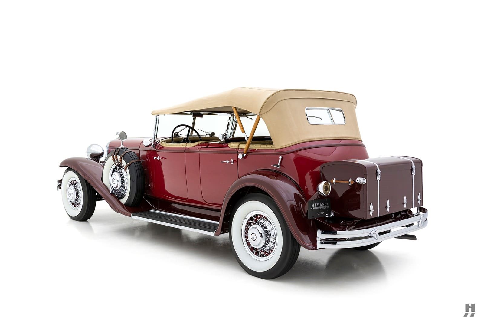 CHRYSLER CG IMPERIAL LEBARON DUAL COWL PHAETON BURGUNDY, foto 4