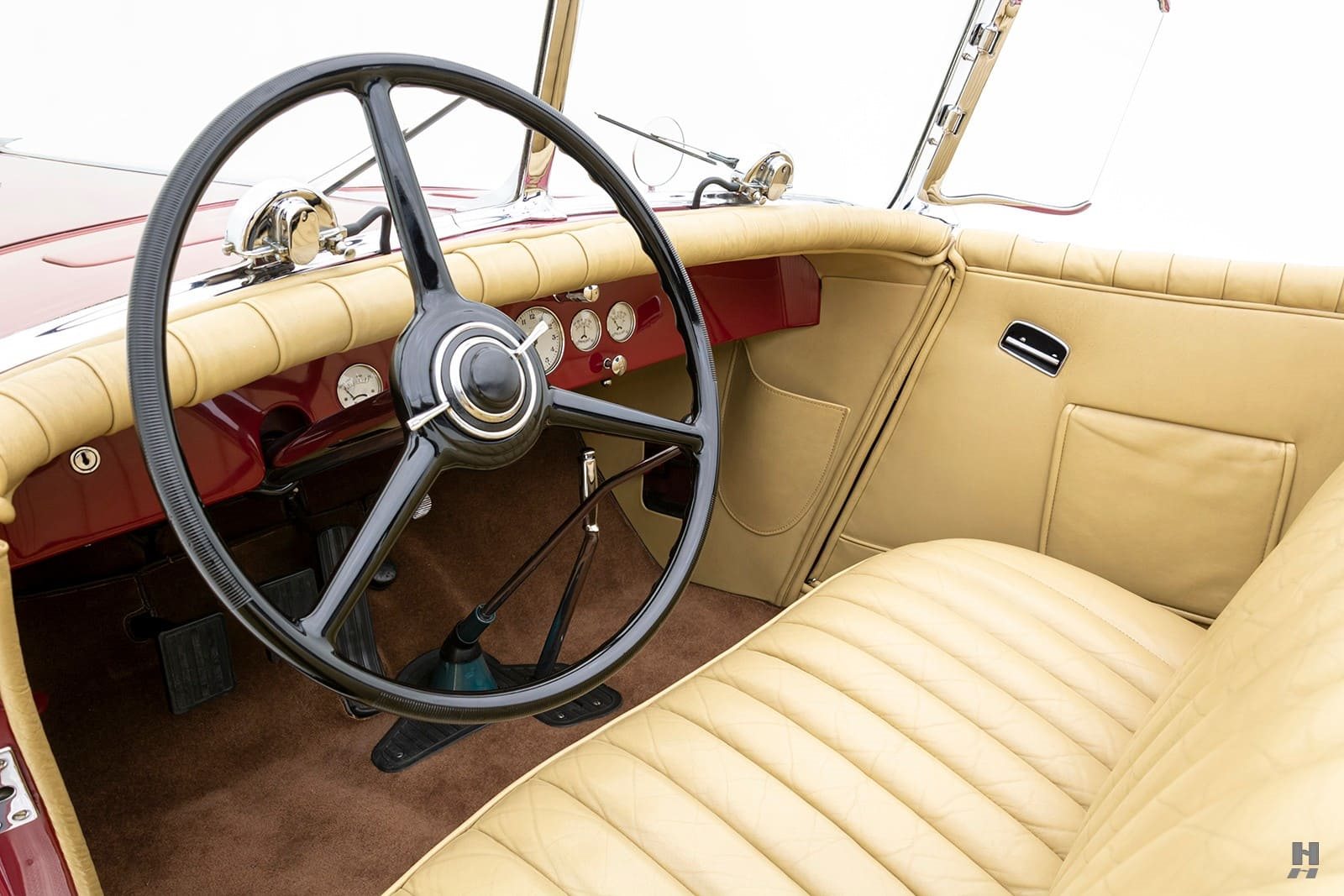 CHRYSLER CG IMPERIAL LEBARON DUAL COWL PHAETON BURGUNDY, foto 7