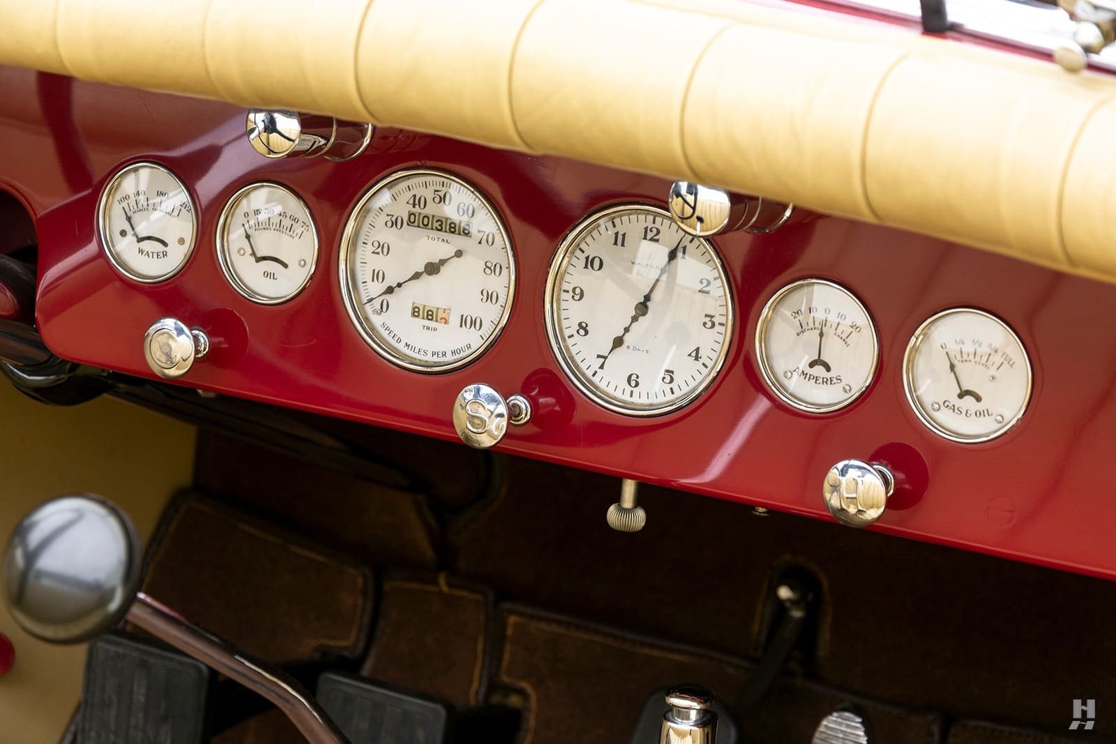 CHRYSLER CG IMPERIAL LEBARON DUAL COWL PHAETON BURGUNDY, foto 10
