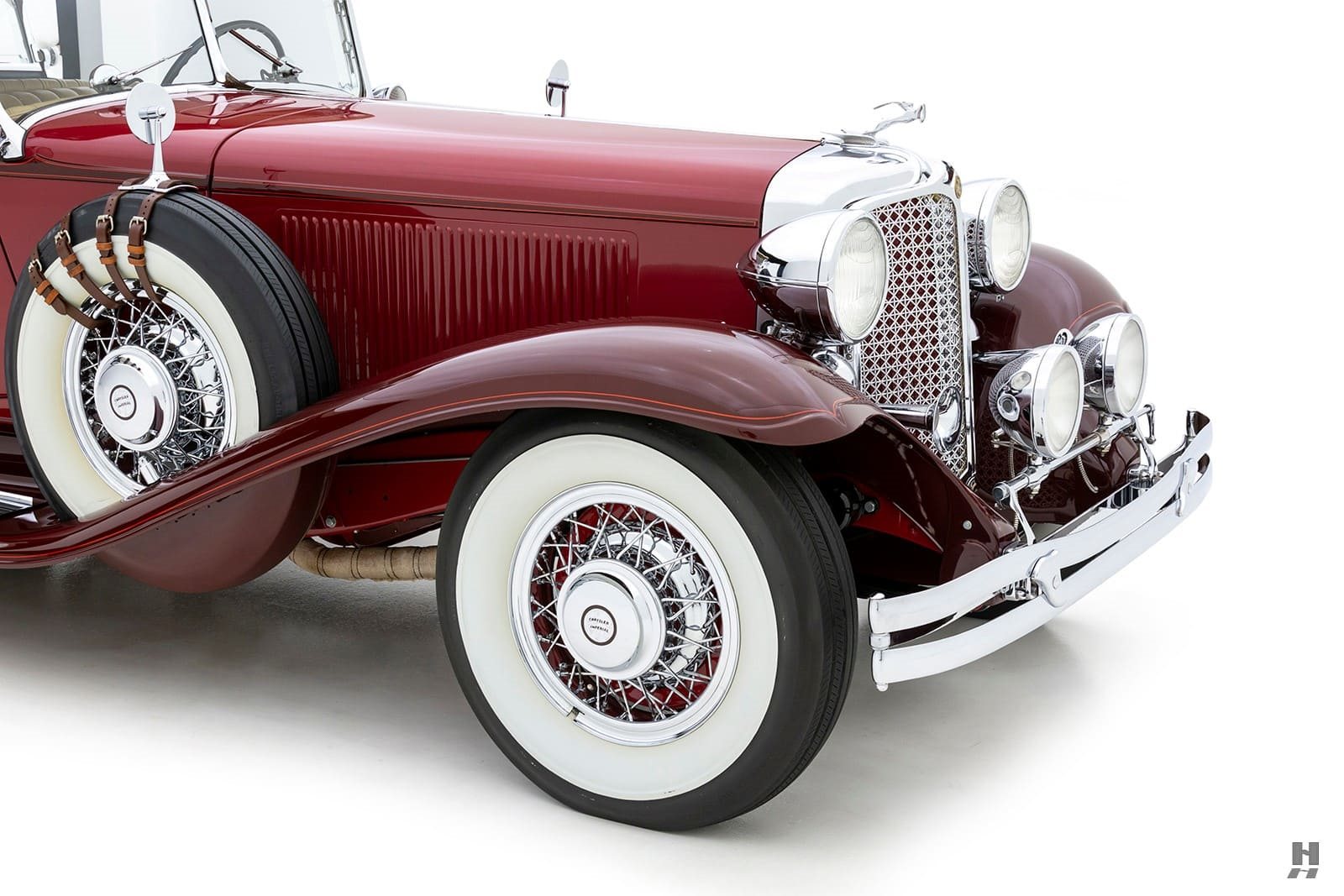 CHRYSLER CG IMPERIAL LEBARON DUAL COWL PHAETON BURGUNDY, foto 17