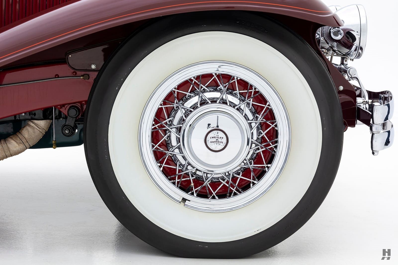 CHRYSLER CG IMPERIAL LEBARON DUAL COWL PHAETON BURGUNDY, foto 21