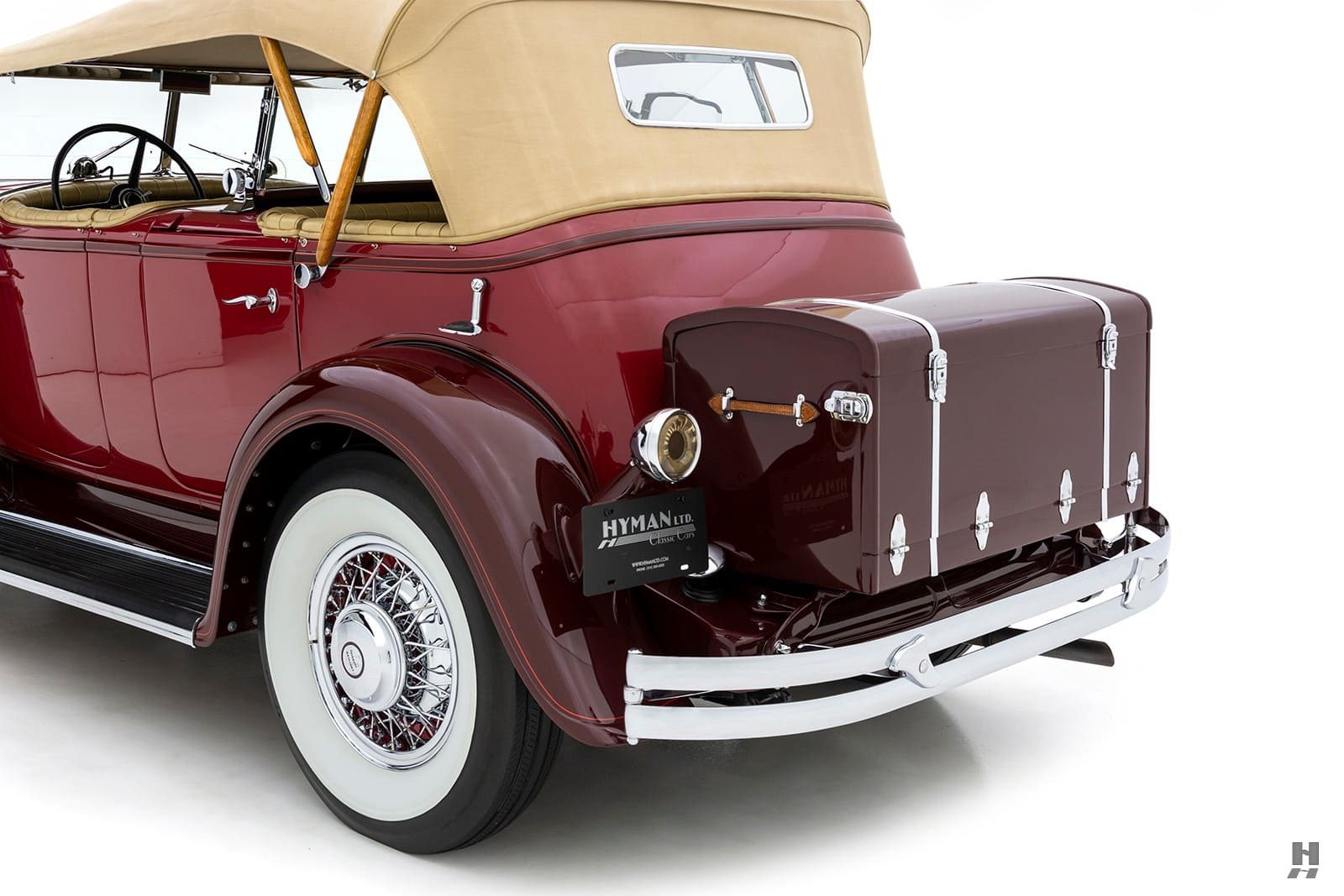 CHRYSLER CG IMPERIAL LEBARON DUAL COWL PHAETON BURGUNDY, foto 23