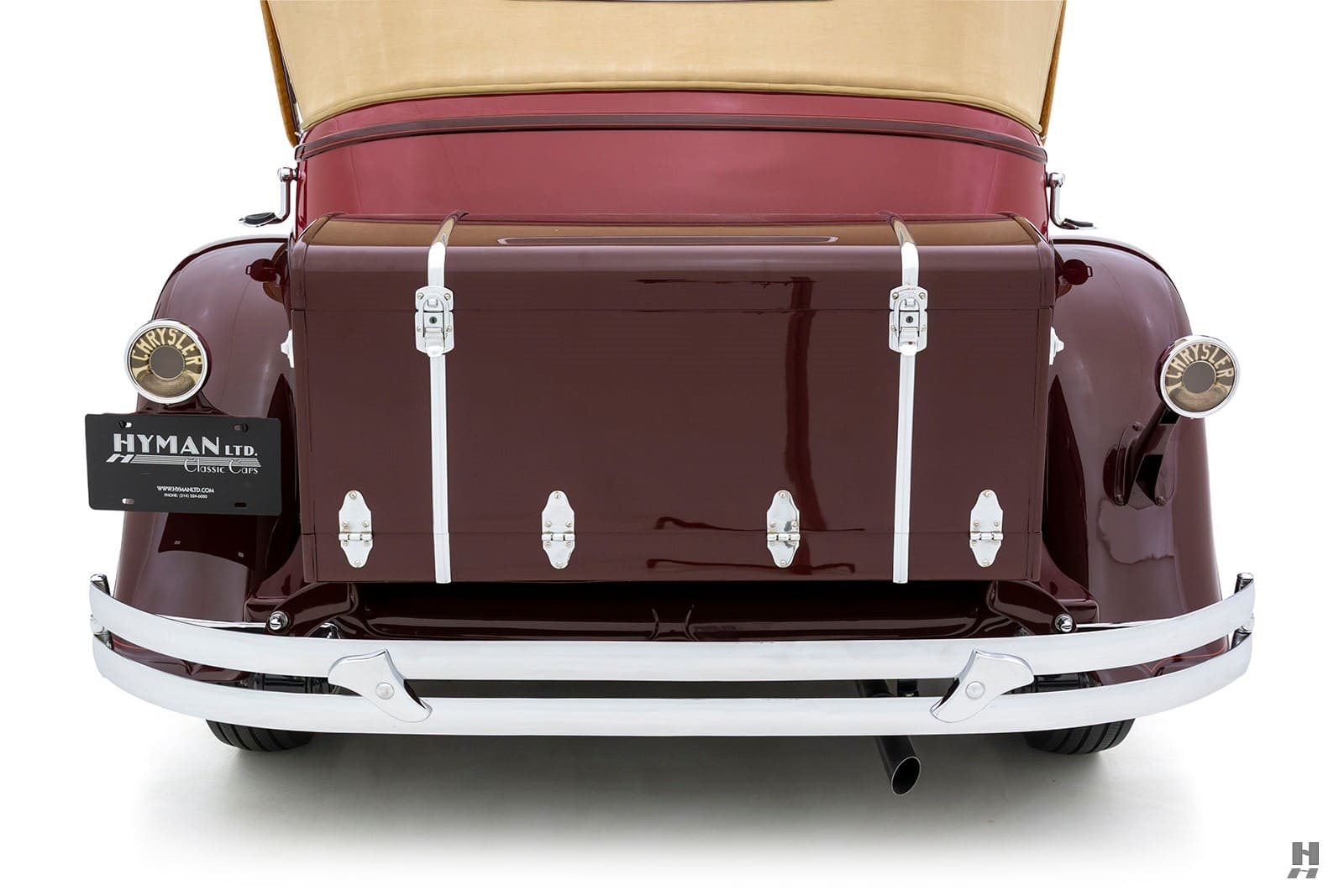 CHRYSLER CG IMPERIAL LEBARON DUAL COWL PHAETON BURGUNDY, foto 24