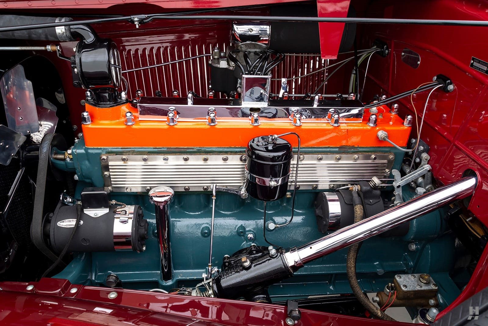 CHRYSLER CG IMPERIAL LEBARON DUAL COWL PHAETON BURGUNDY, foto 27