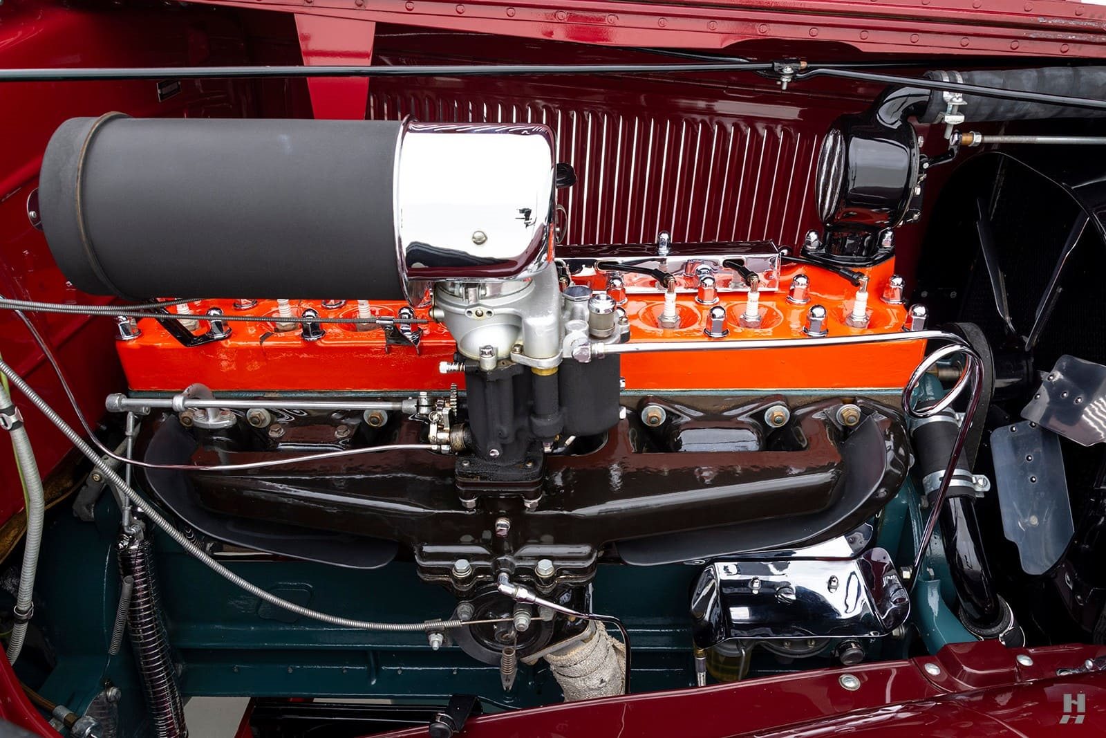 CHRYSLER CG IMPERIAL LEBARON DUAL COWL PHAETON BURGUNDY, foto 28
