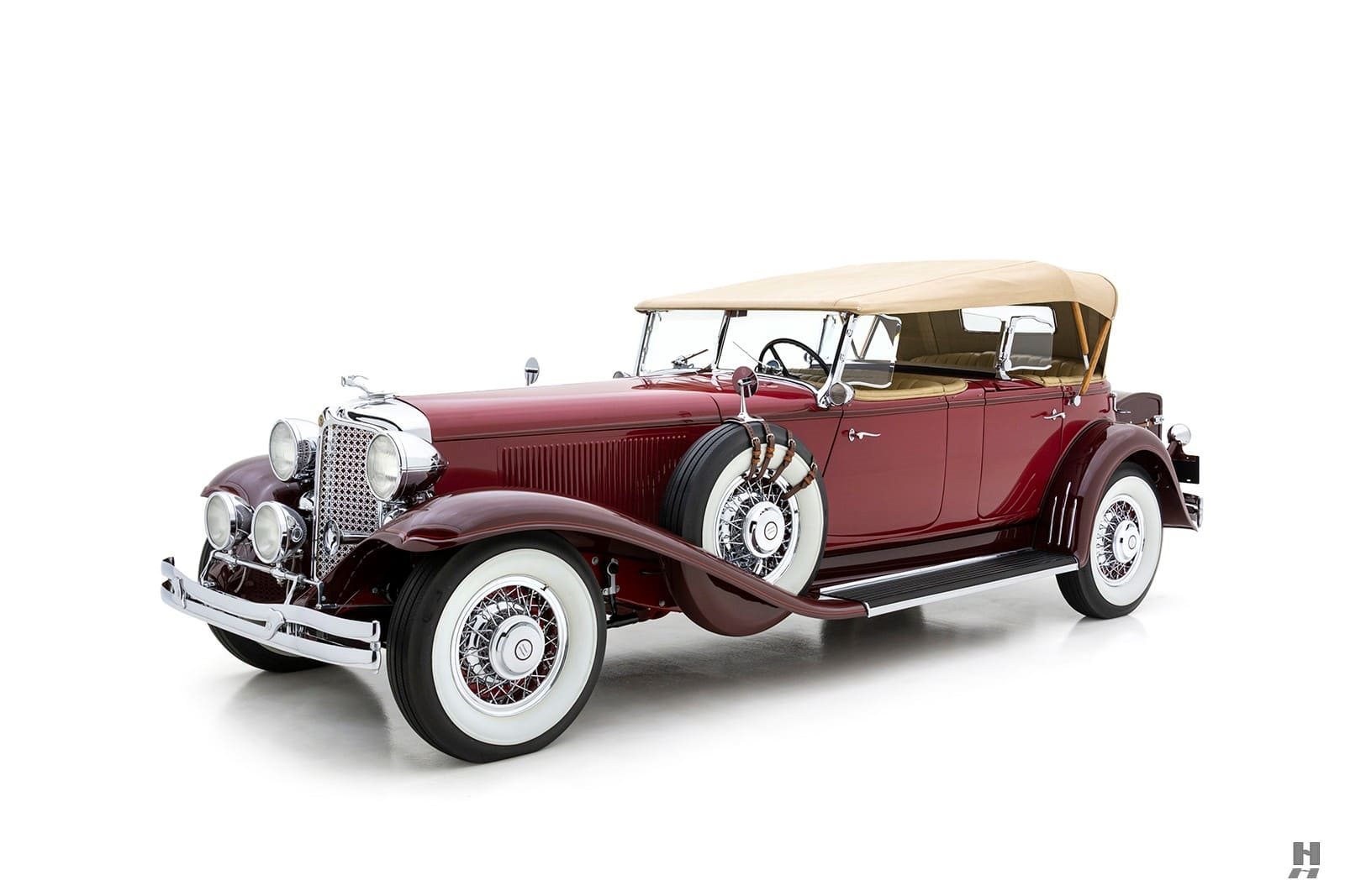 CHRYSLER CG IMPERIAL LEBARON DUAL COWL PHAETON BURGUNDY, foto 29