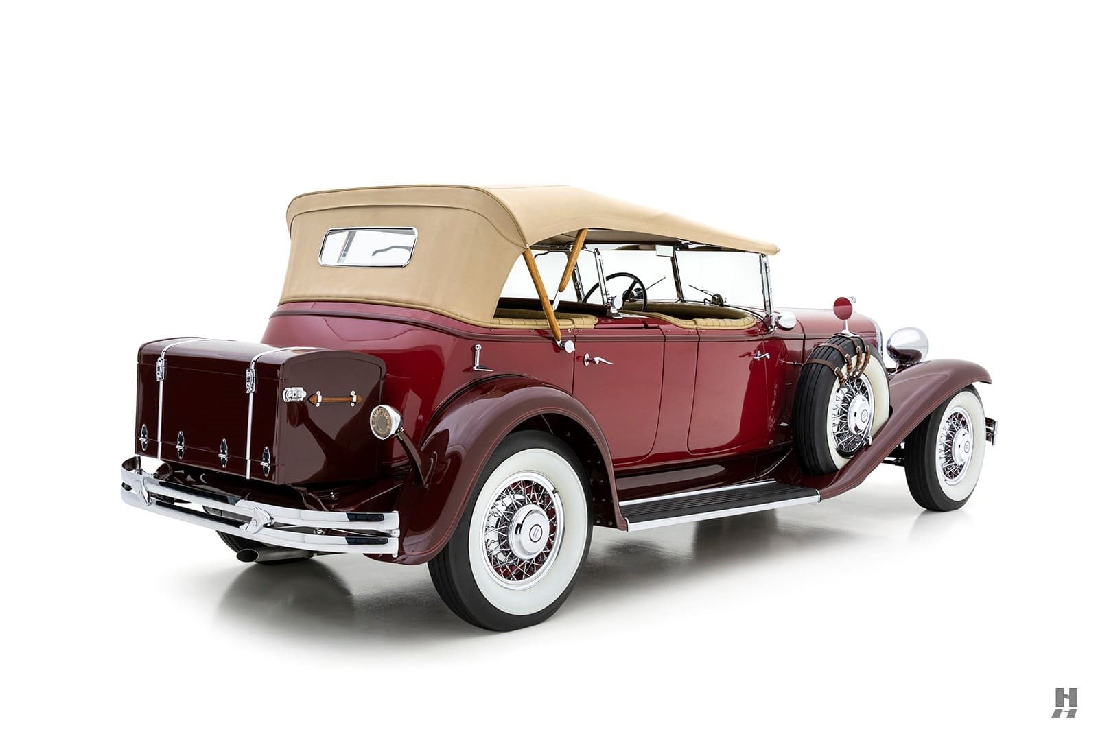CHRYSLER CG IMPERIAL LEBARON DUAL COWL PHAETON BURGUNDY, foto 31