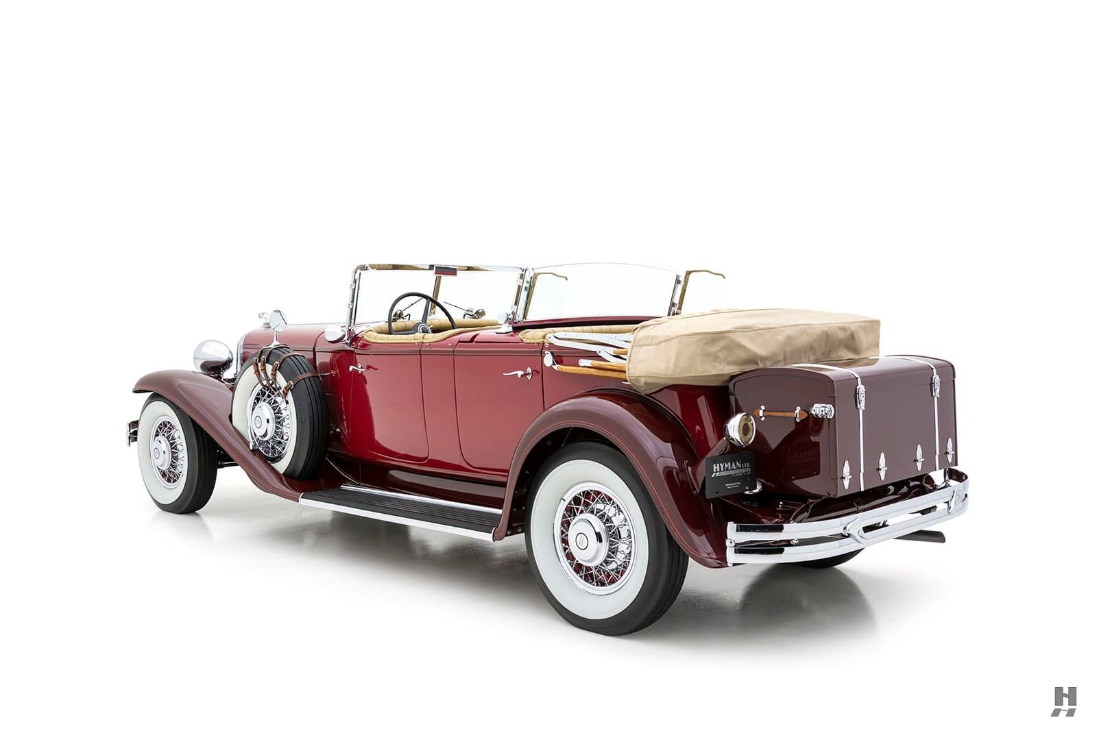 CHRYSLER CG IMPERIAL LEBARON DUAL COWL PHAETON BURGUNDY, foto 32