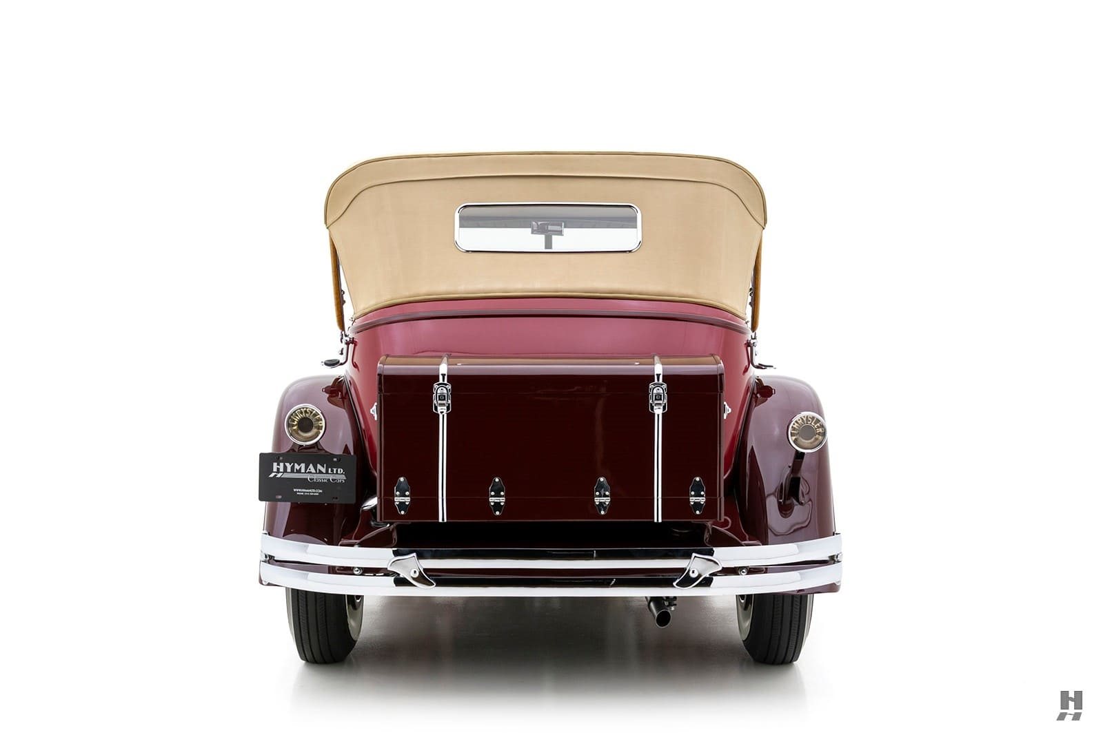 CHRYSLER CG IMPERIAL LEBARON DUAL COWL PHAETON BURGUNDY, foto 34