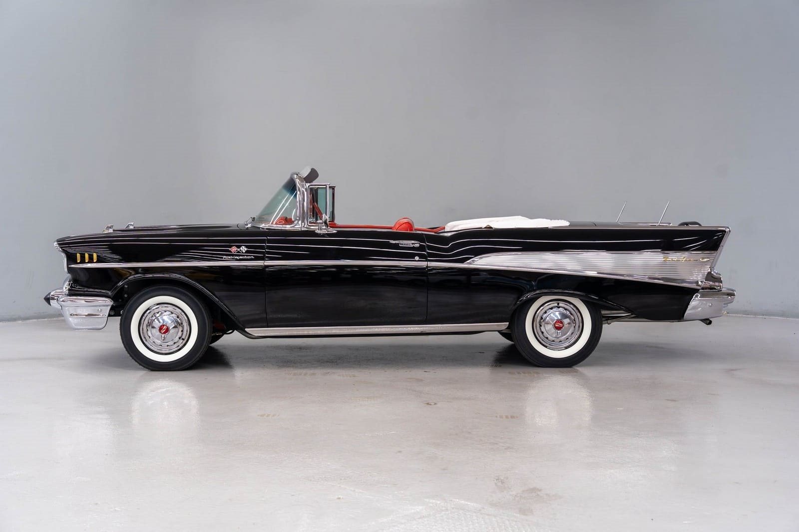 CHEVROLET BEL AIR CONVERTIBLE ONYX BLACK, foto 2