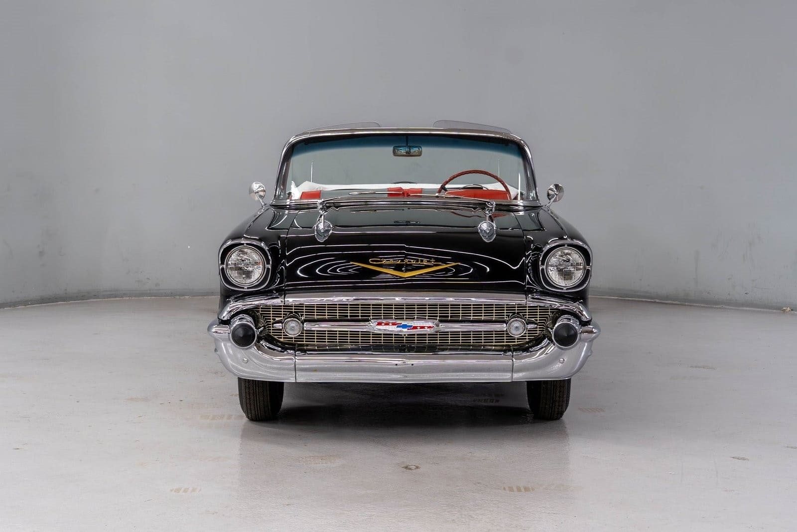 CHEVROLET BEL AIR CONVERTIBLE ONYX BLACK, foto 4